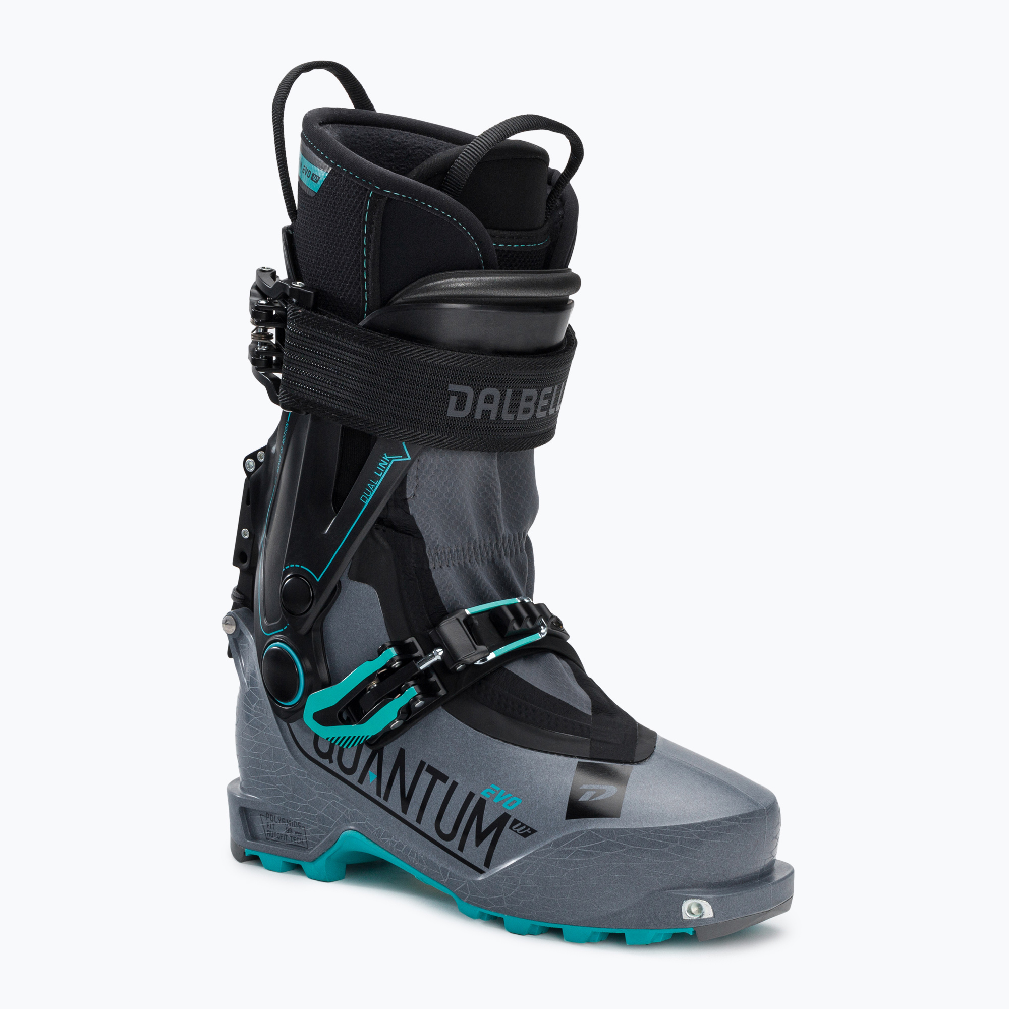 Ghete de schi pentru femei Dalbello Quantum EVO W gri-negru D2208002.00 (Quantum EVO W D2208002.00)