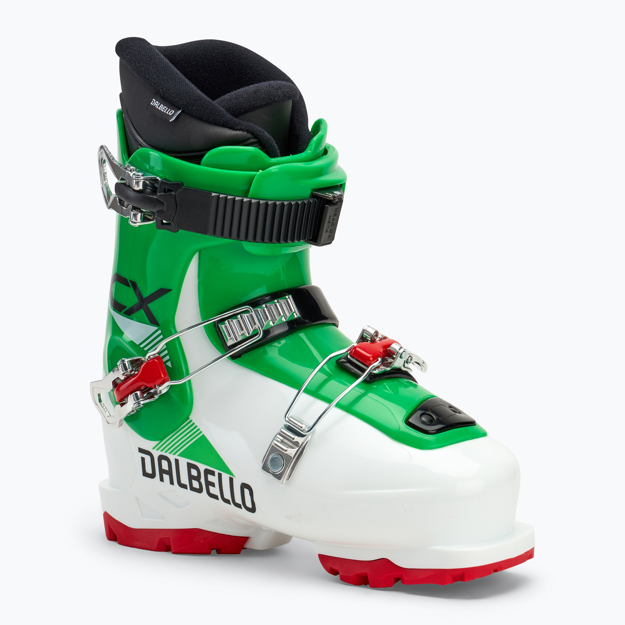 Ghete de schi pentru copii Dalbello CX 3.0 Cabrio GW white/green race (CX 3.0 Cabrio GW D2410304.10)