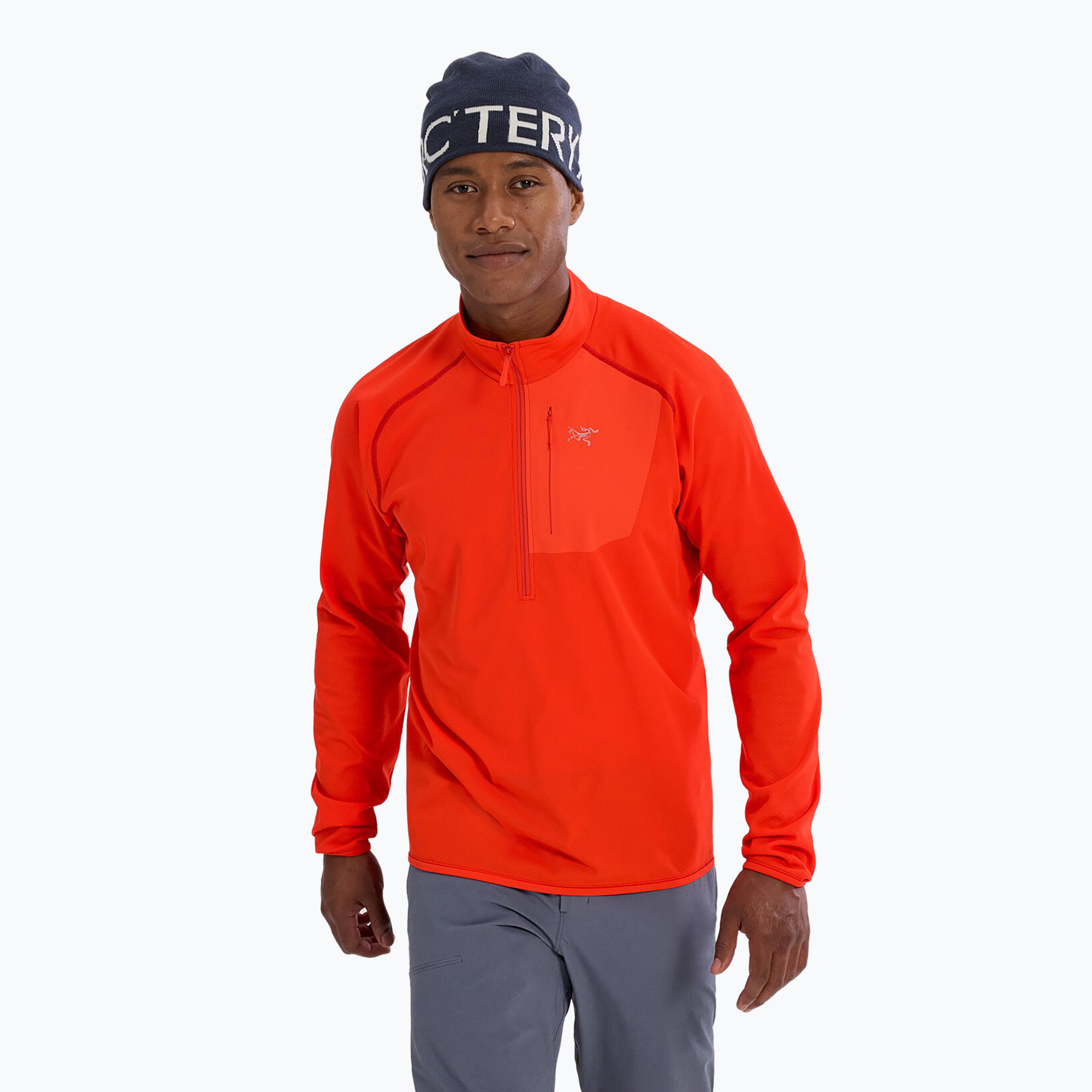 Bluză pentru bărbați Arc'teryx Delta 1/2 Zip solaris (Delta 1/2 Zip X000007740036)
