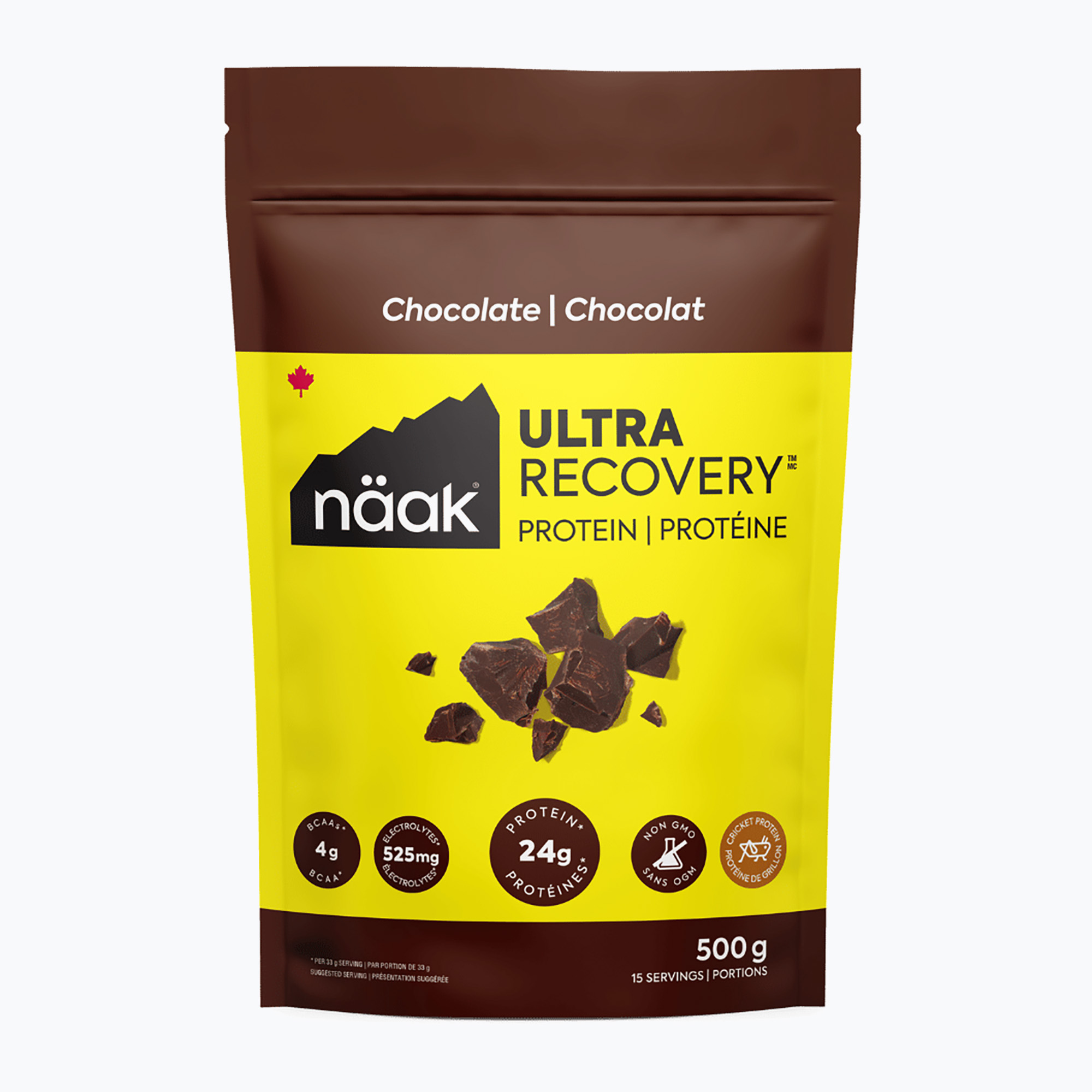 Whey Näak Ultra Recovery Protein Powder 500 g chocolate (Ultra Recovery Protein Powder PPCH-1B-EU)