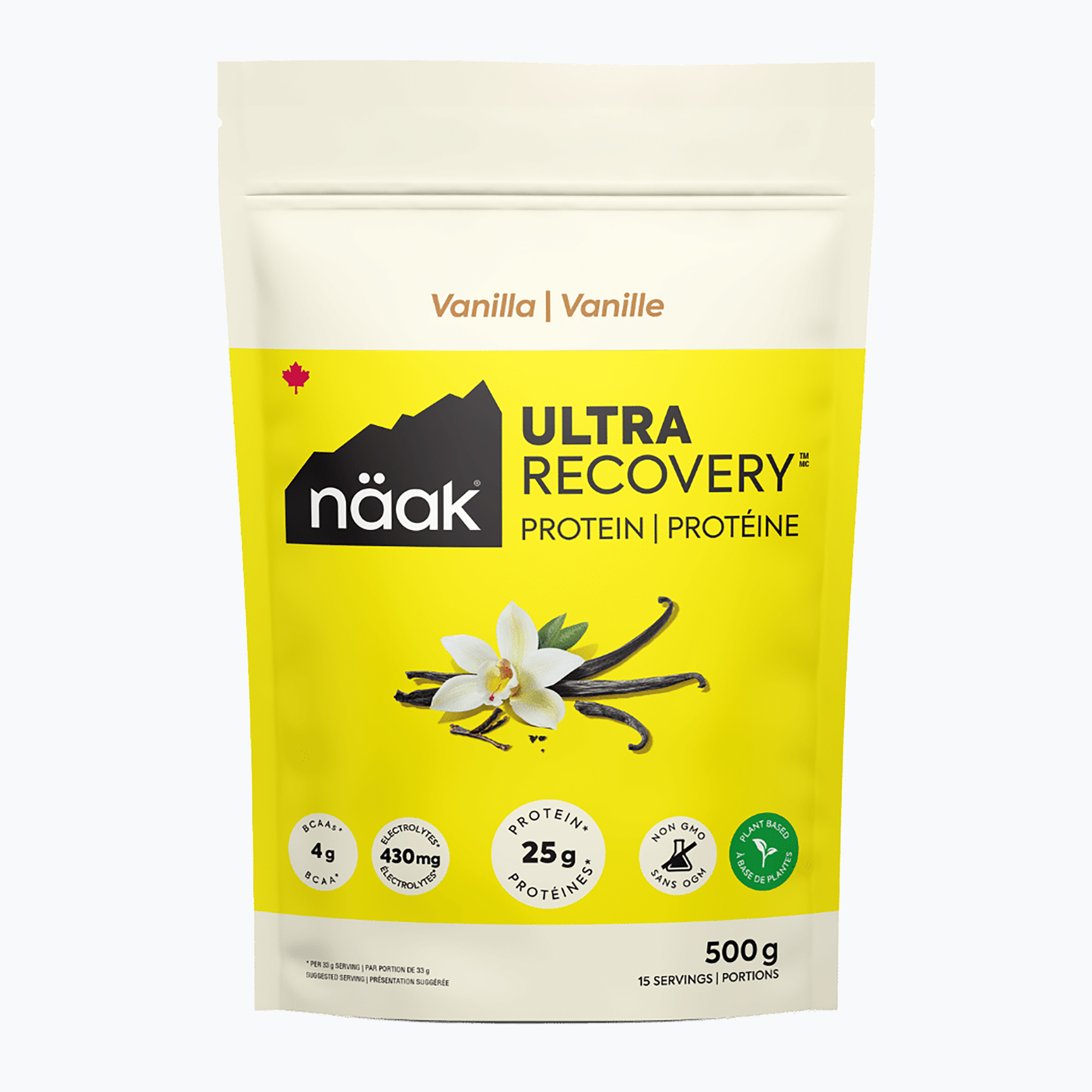 Whey Näak Ultra Recovery Protein Powder 500 g vanilla (Ultra Recovery Protein Powder PPVA500-EU)