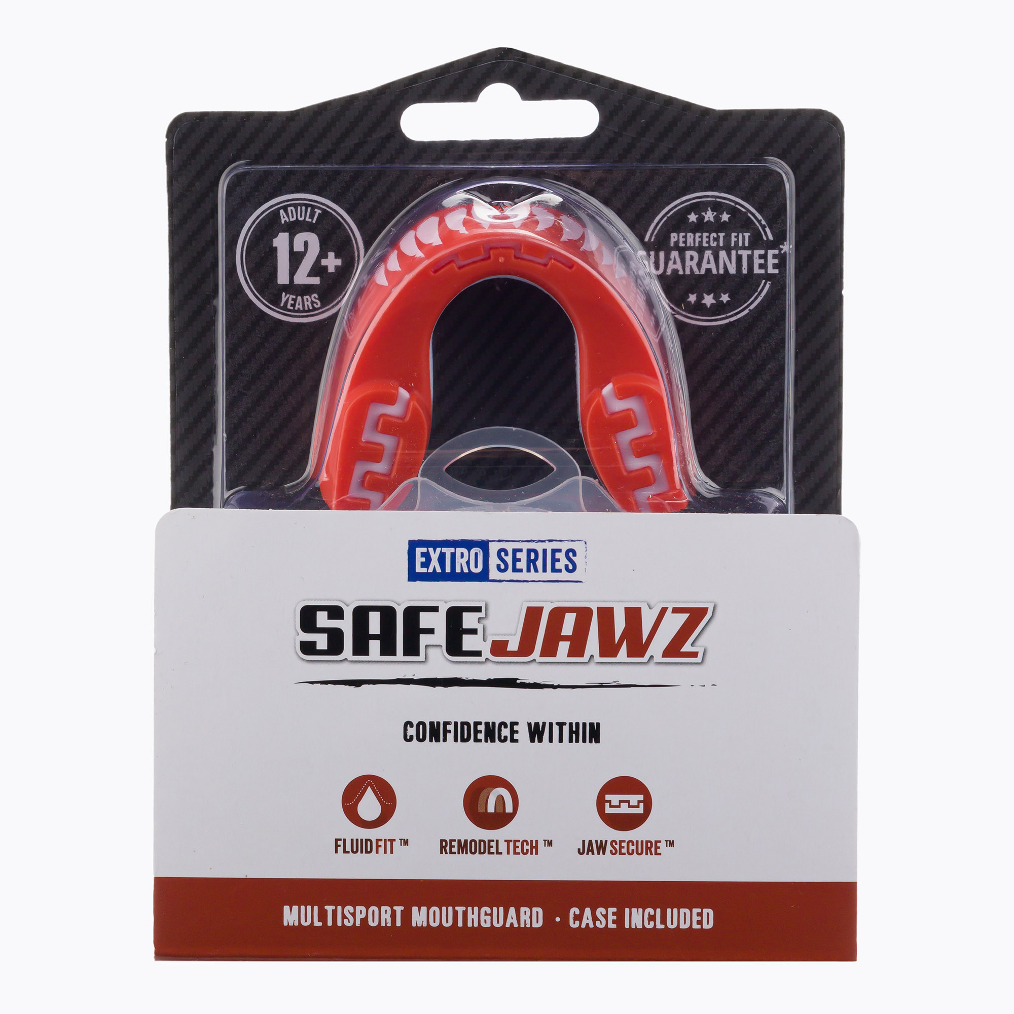 SAFEJAWZ Extro Series Orange Jaw Protector de maxilar SJVIPERA