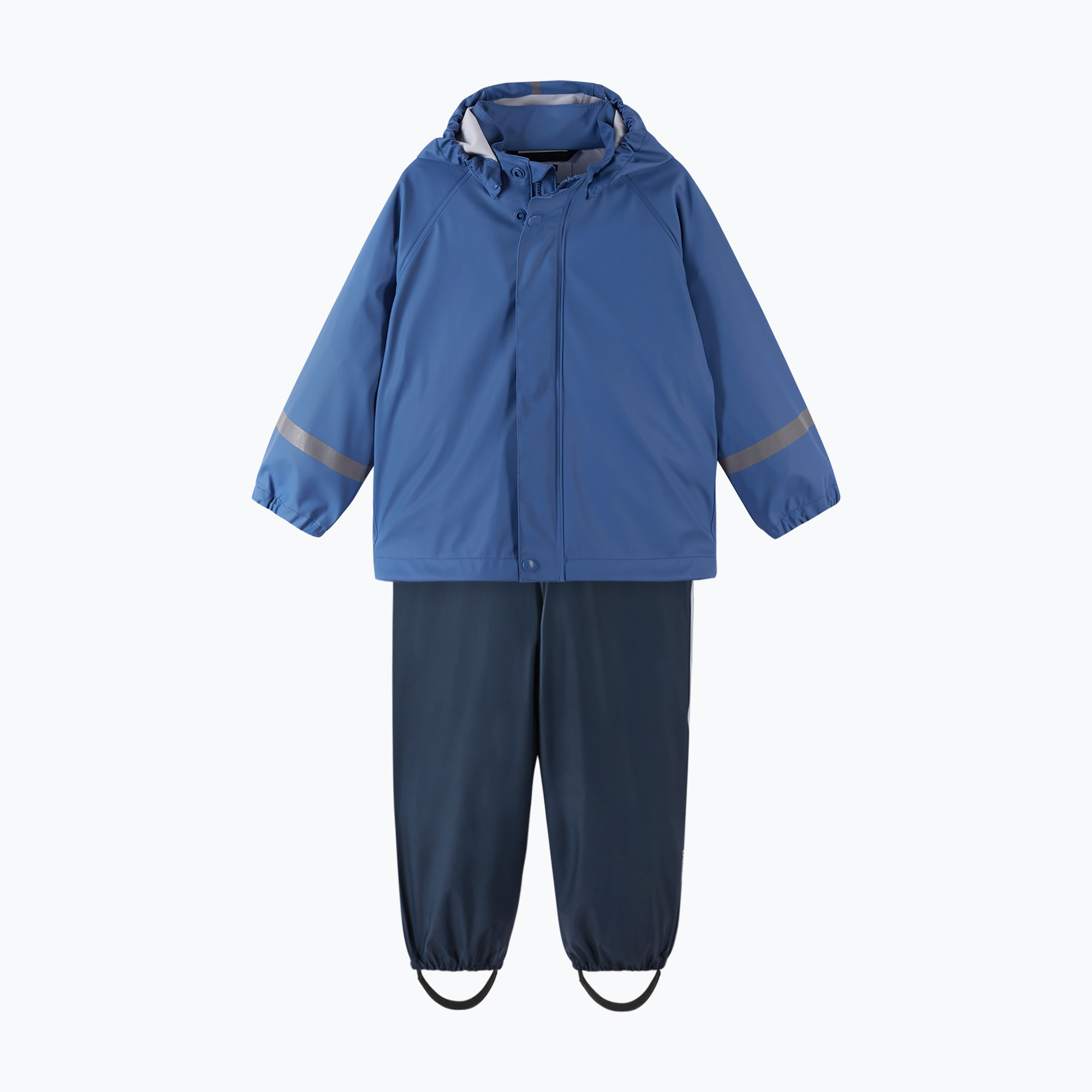 Reima Tihku set de ploaie pentru copii jachetă+pantalon albastru 5100021A-6550 (Tihku 5100021A-6550)