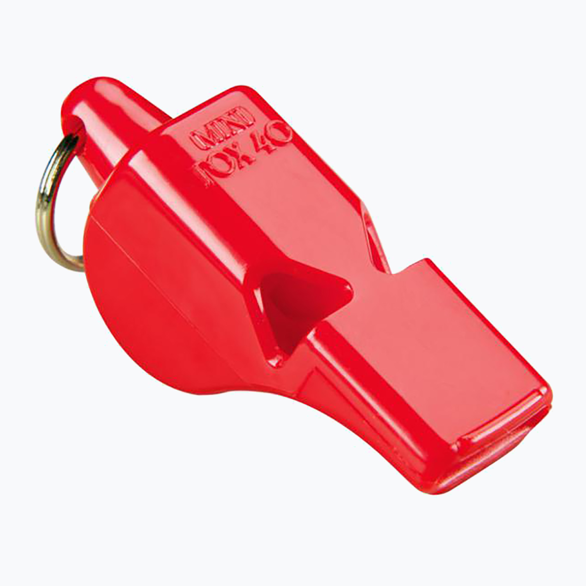 Fluier cu șnur Fox 40 Mini Safety red