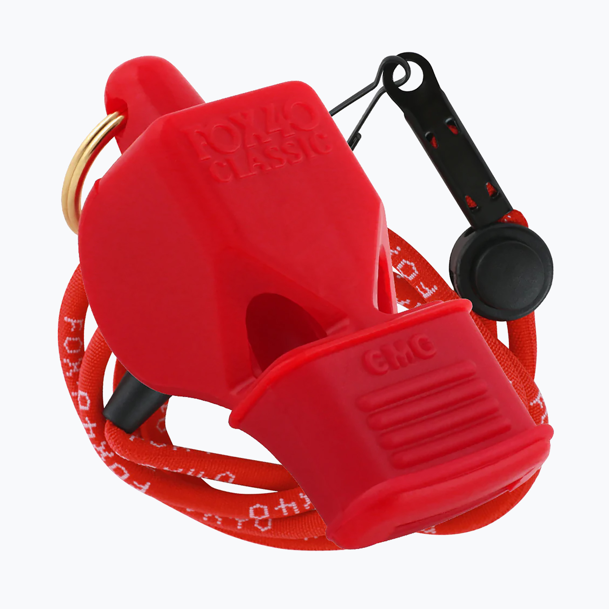 Fluier cu șnur Fox 40 Classic CMG Safety roșu 9603 (Classic CMG Safety 9603)