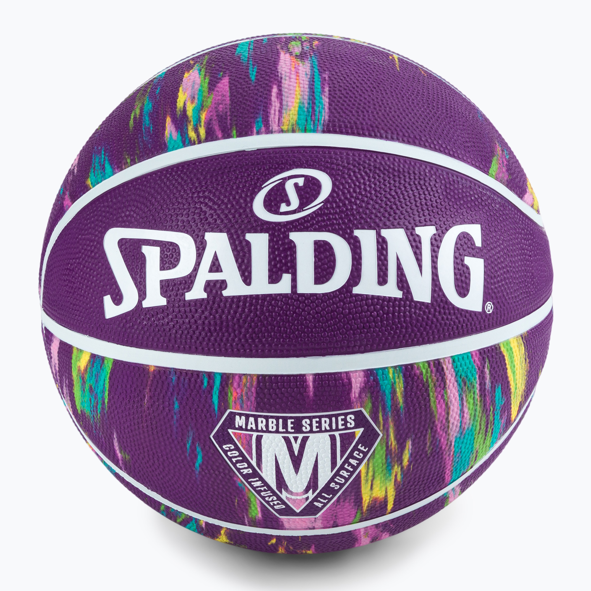 Spalding Marmură de baschet violet 84403Z