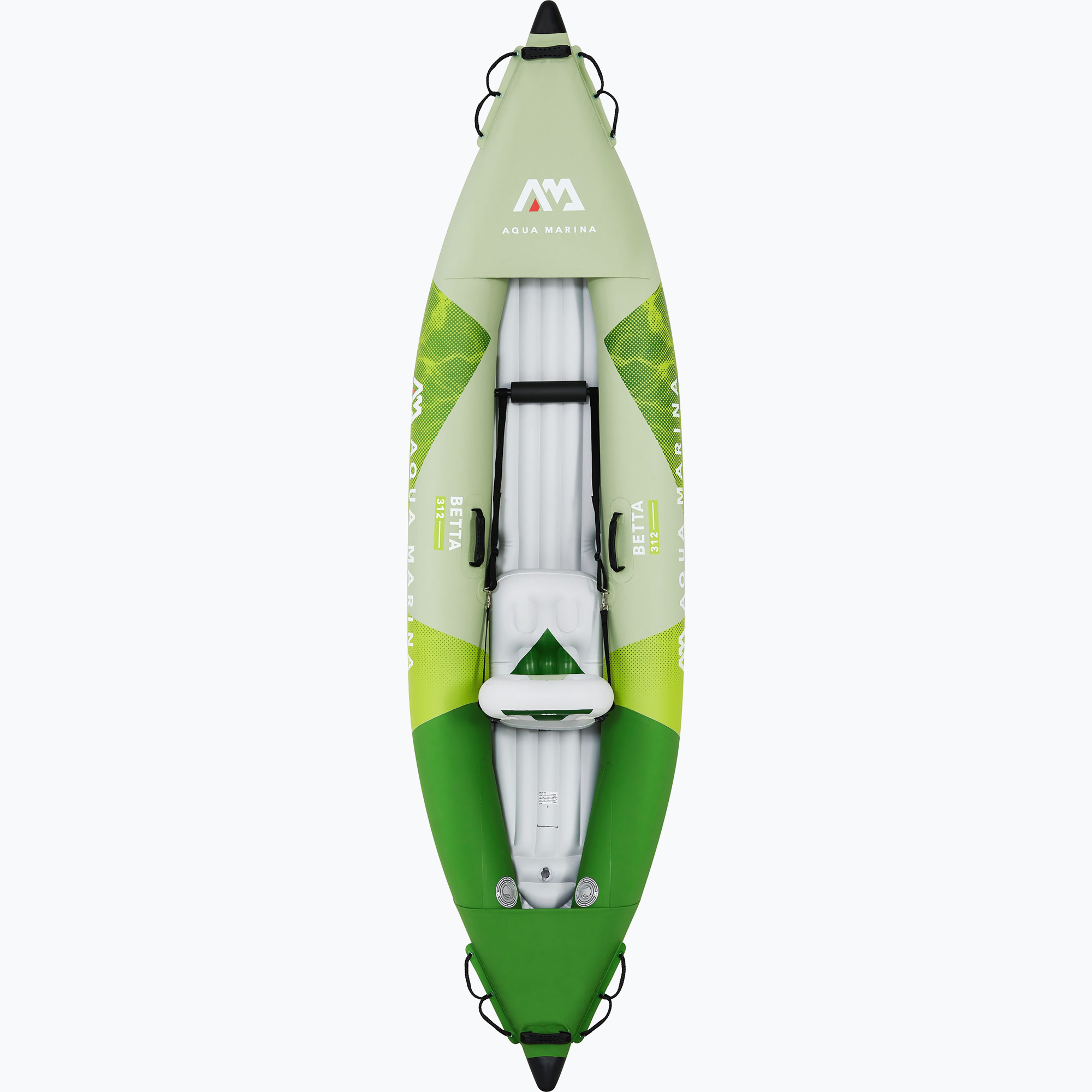 AquaMarina Recreational Kayak verde BE-312 1-personă 10'3' caiac gonflabil gonflabil BE-312