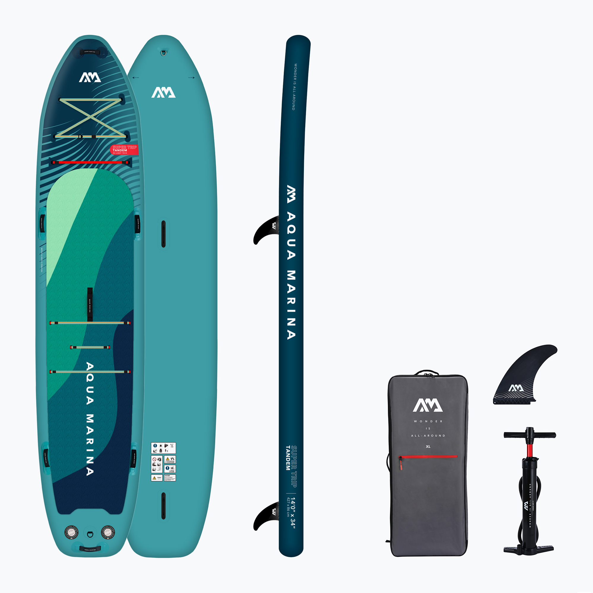Placă SUP Aqua Marina Super Trip Tandem 14'0"