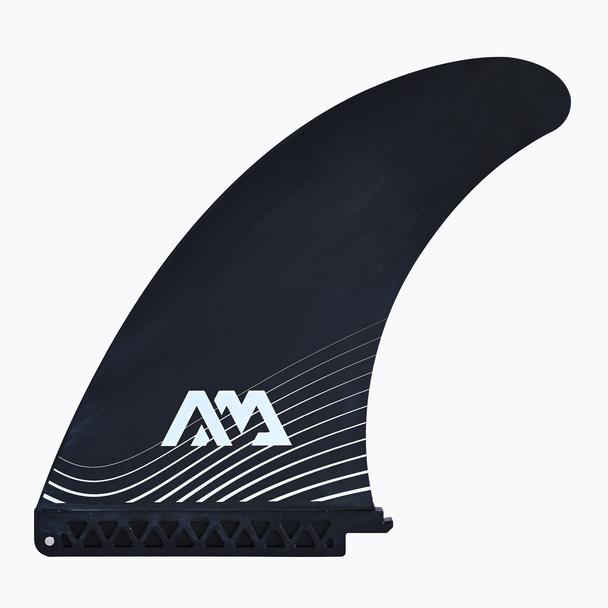 Fin pentru Aqua Marina Swift Swift Attach 9'' Center Fin negru SUP bord SUP bord (Swift Attach 9'' Center Fin B0303935)