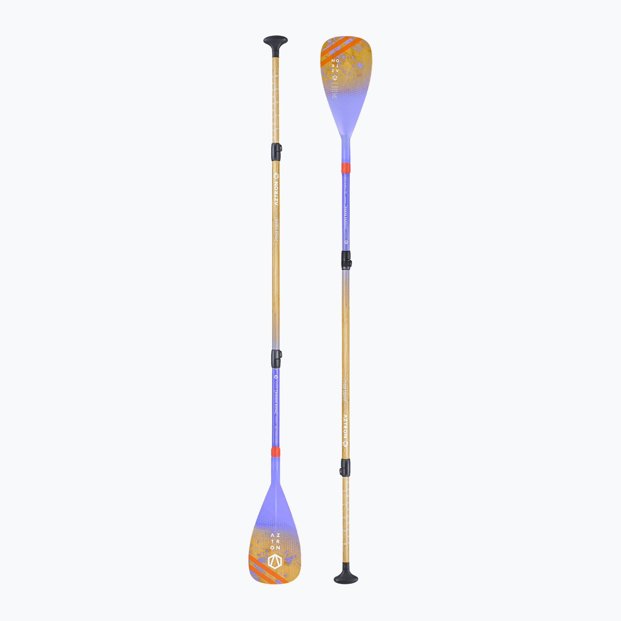 Vâslă  SUP din 3-elemente Aztron Phase Bamboo Carbon (Phase Bamboo Carbon AC-P251)