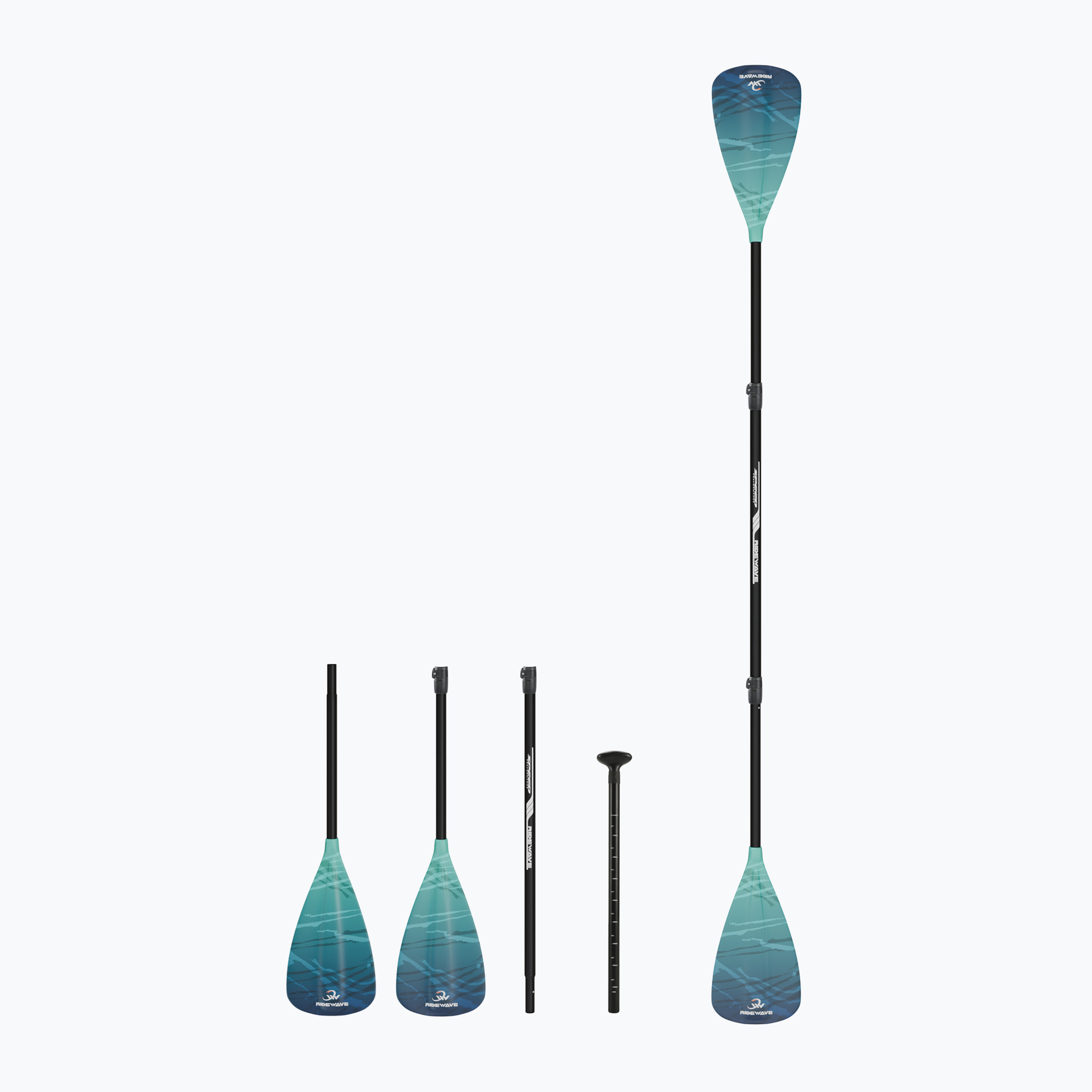 Vâslă SUP/Caiac 4-elemente RIDEWAVE Infinity Combo
