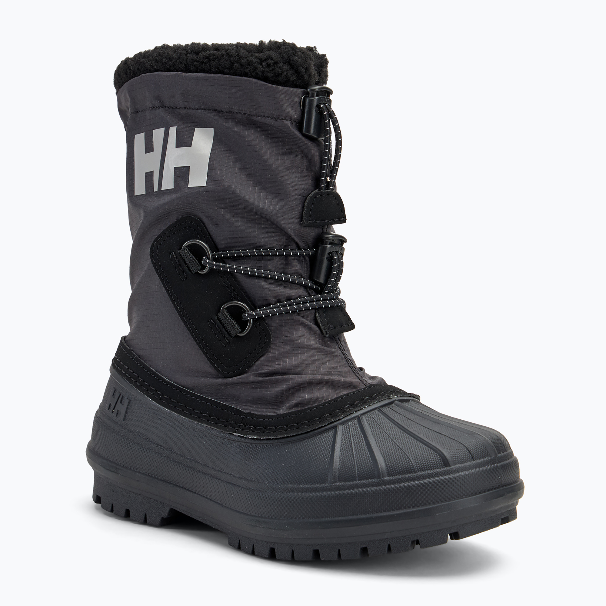 Cizme de iarnă pentru copii Helly Hansen JK Varanger Insulated negru/gri deschis (Jk Varanger Insulated 11646_990)
