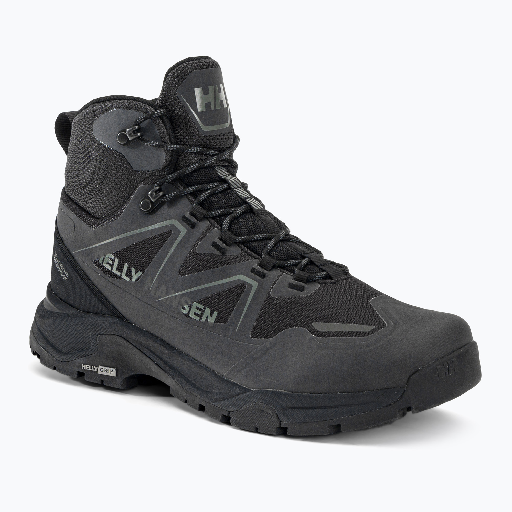 Helly Hansen Cascade Mid HT cizme de trekking pentru bărbați negru-gri 11751_990 (Cascade Mid HellyTech 11751_990)