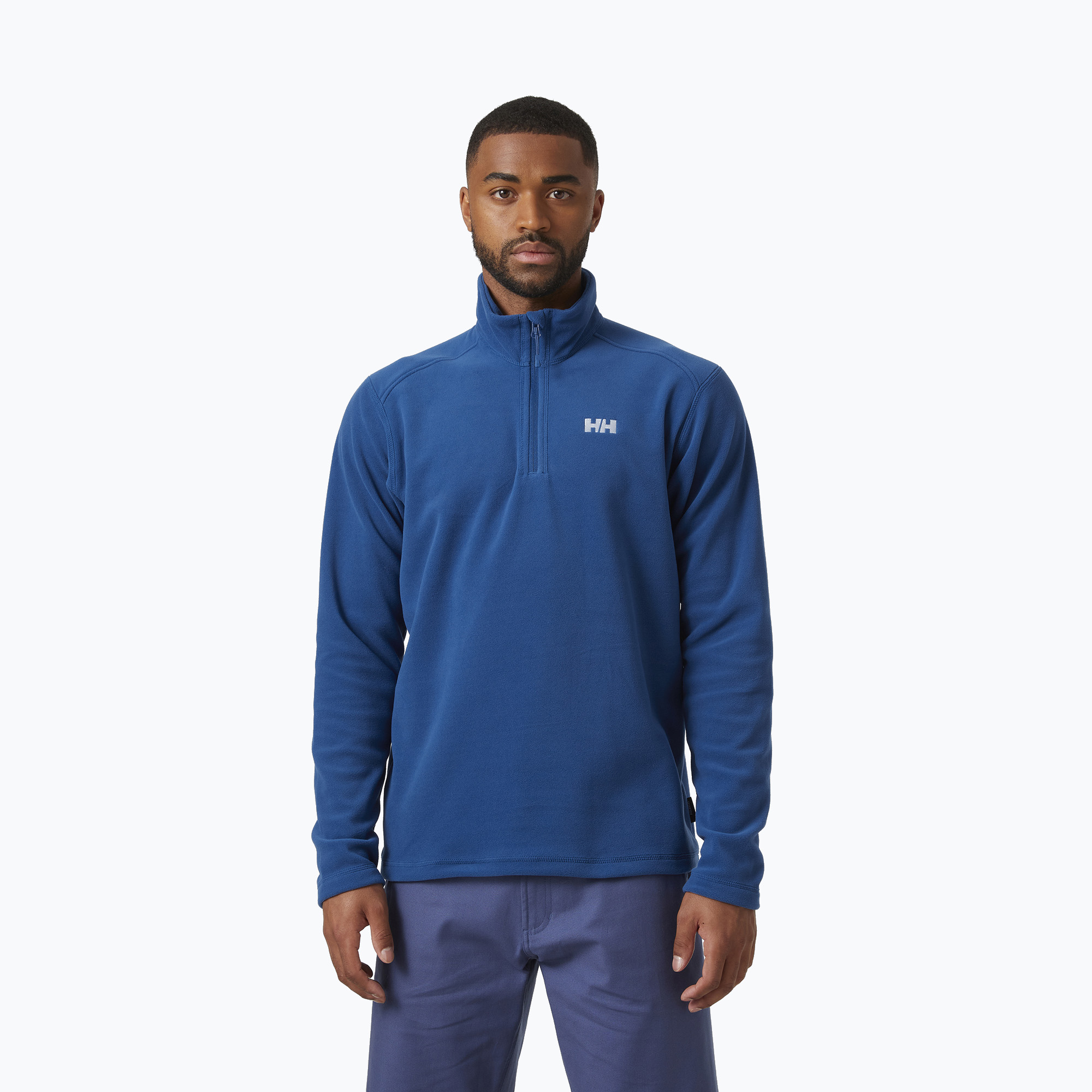 Helly Hansen bărbați pulover fleece Daybreaker 1/2 Zip 606 albastru 50844