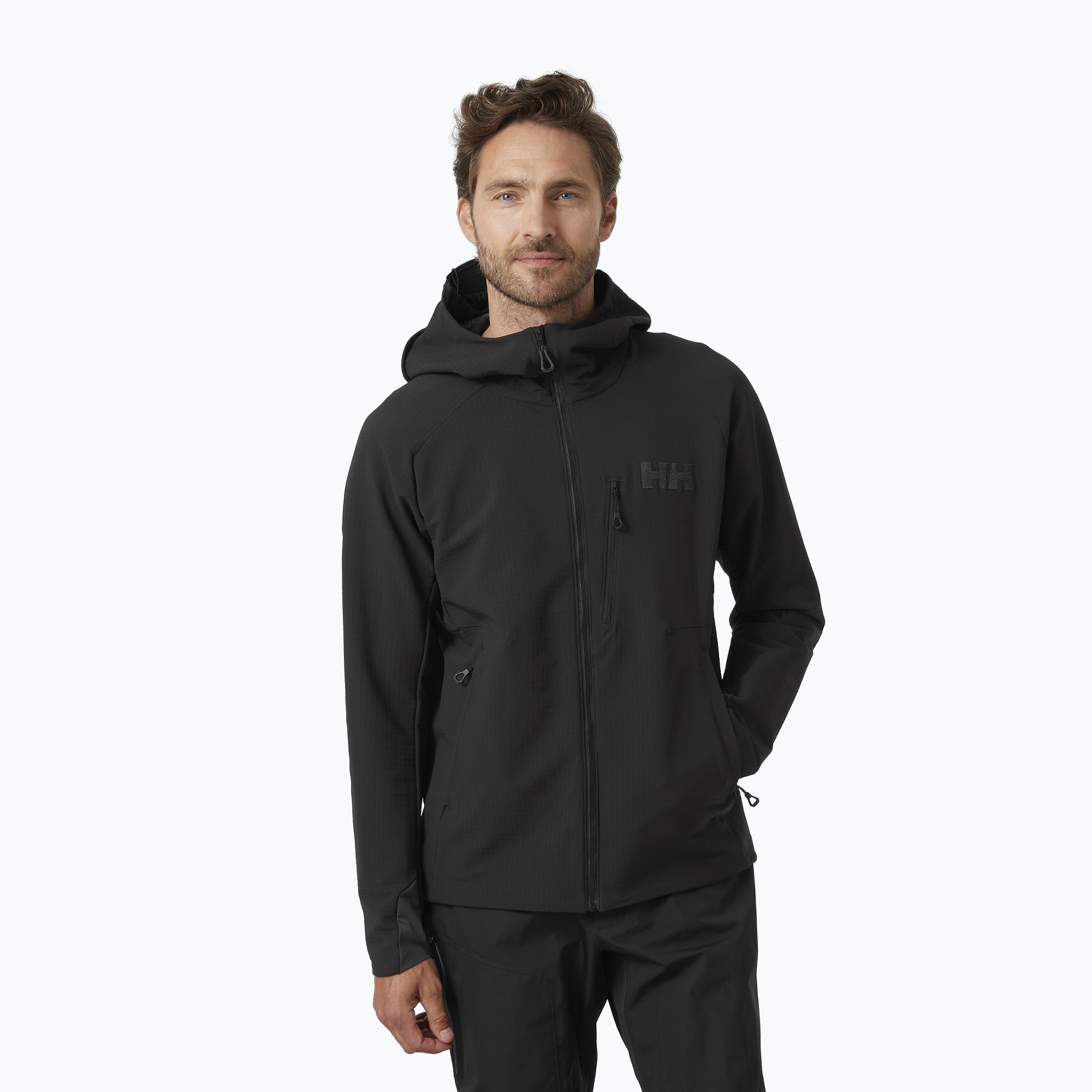 Jachetă pentru bărbați Helly Hansen Odin Pro Shield 990 negru 63085 (Odin Pro Shield 63085_990)