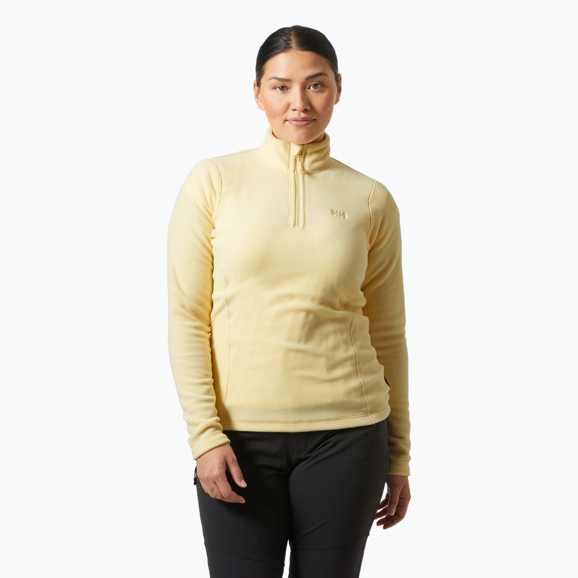 Bluză de trekking pentru femei Helly Hansen Daybreaker 1/2 Zip yellow cream (Daybreaker 1/2 Zip 50845_367)