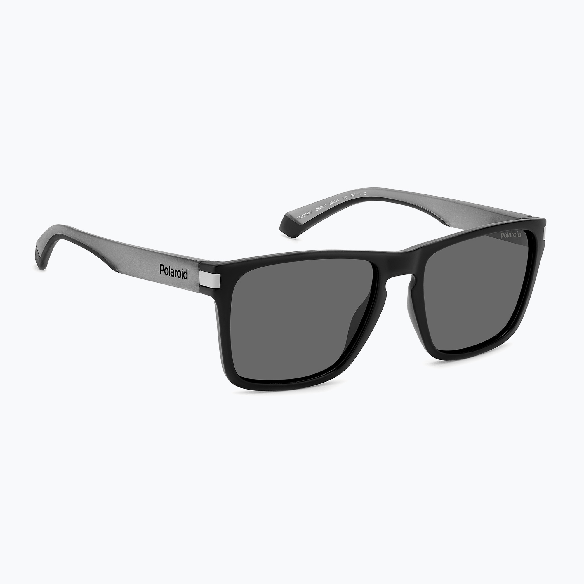 Ochelari de soare Polaroid PLD 2139/S matte black grey/grey polarized (PLD 2139/S 205716O6W56M9)