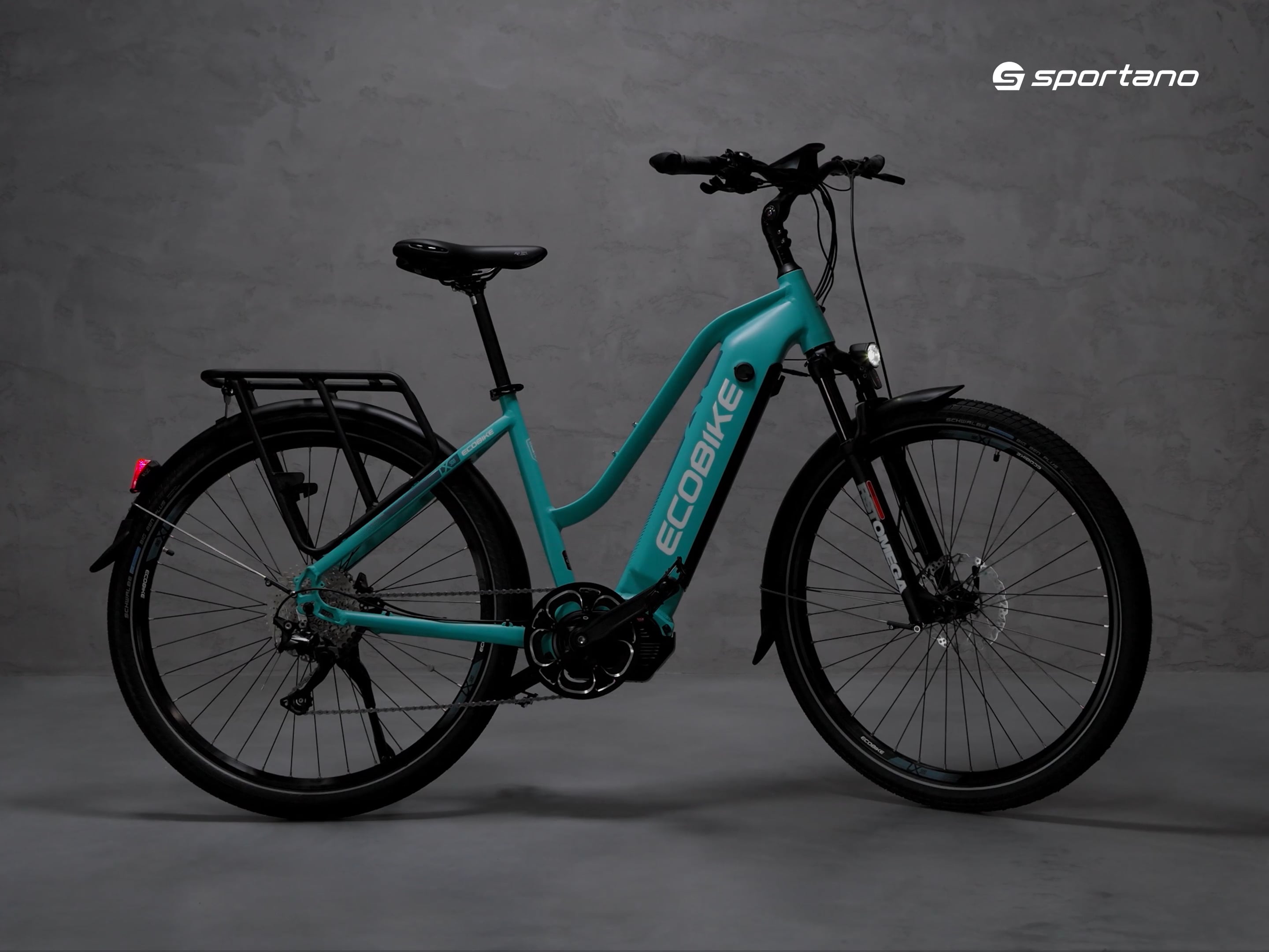 Bicicleta electrică Ecobike LX500 Greenway albastru 1010308