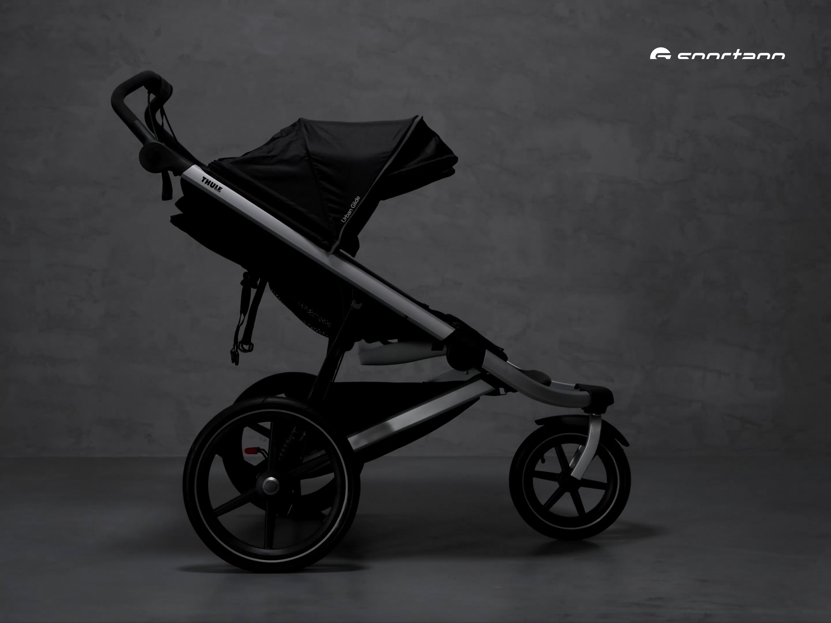 Thule Urban Glide 2 cărucior dublu de alergare pentru copii negru 10101951