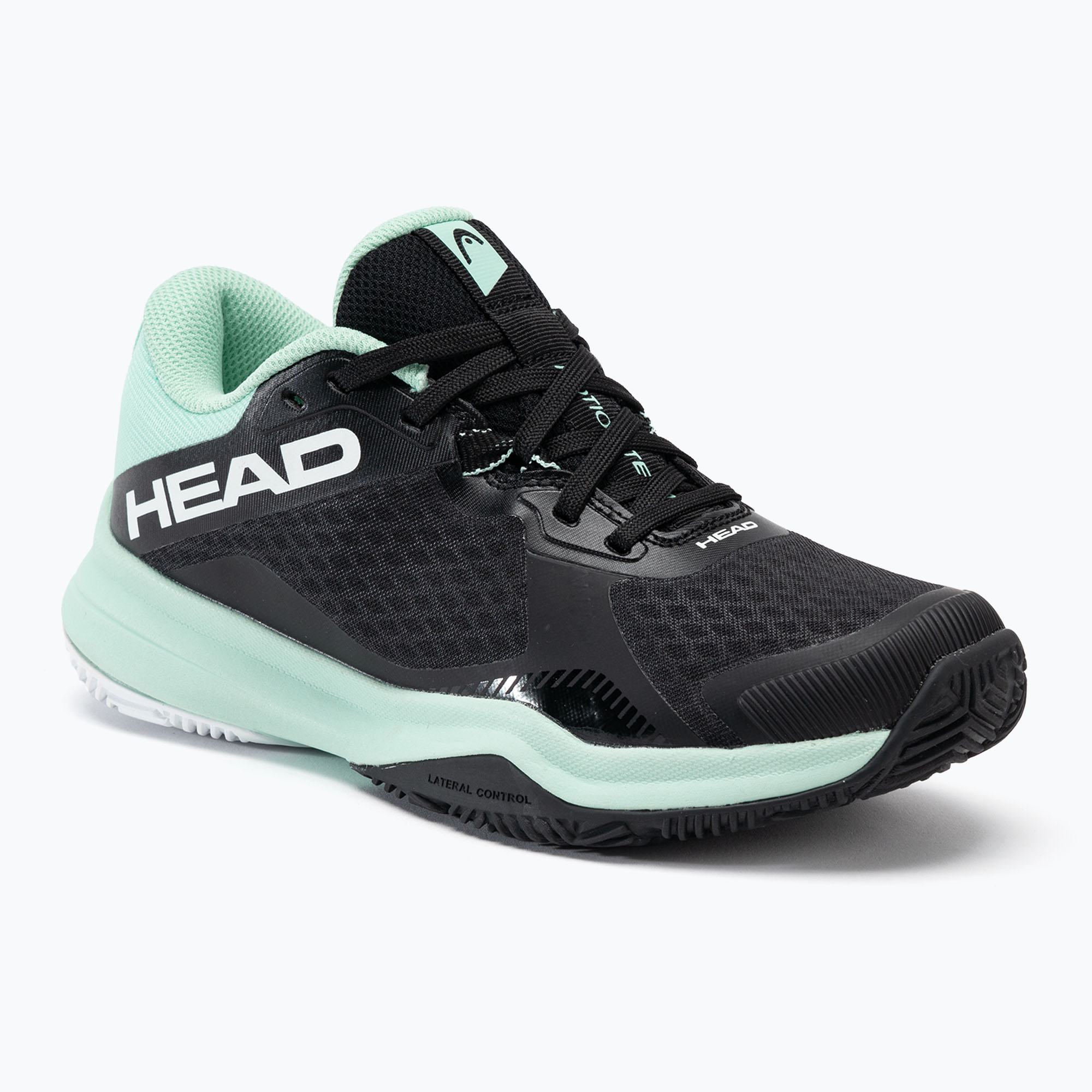 Încălțăminte de padel pentru femei HEAD Motion Team Padel black/aqua (Motion Team Padel W 274644)