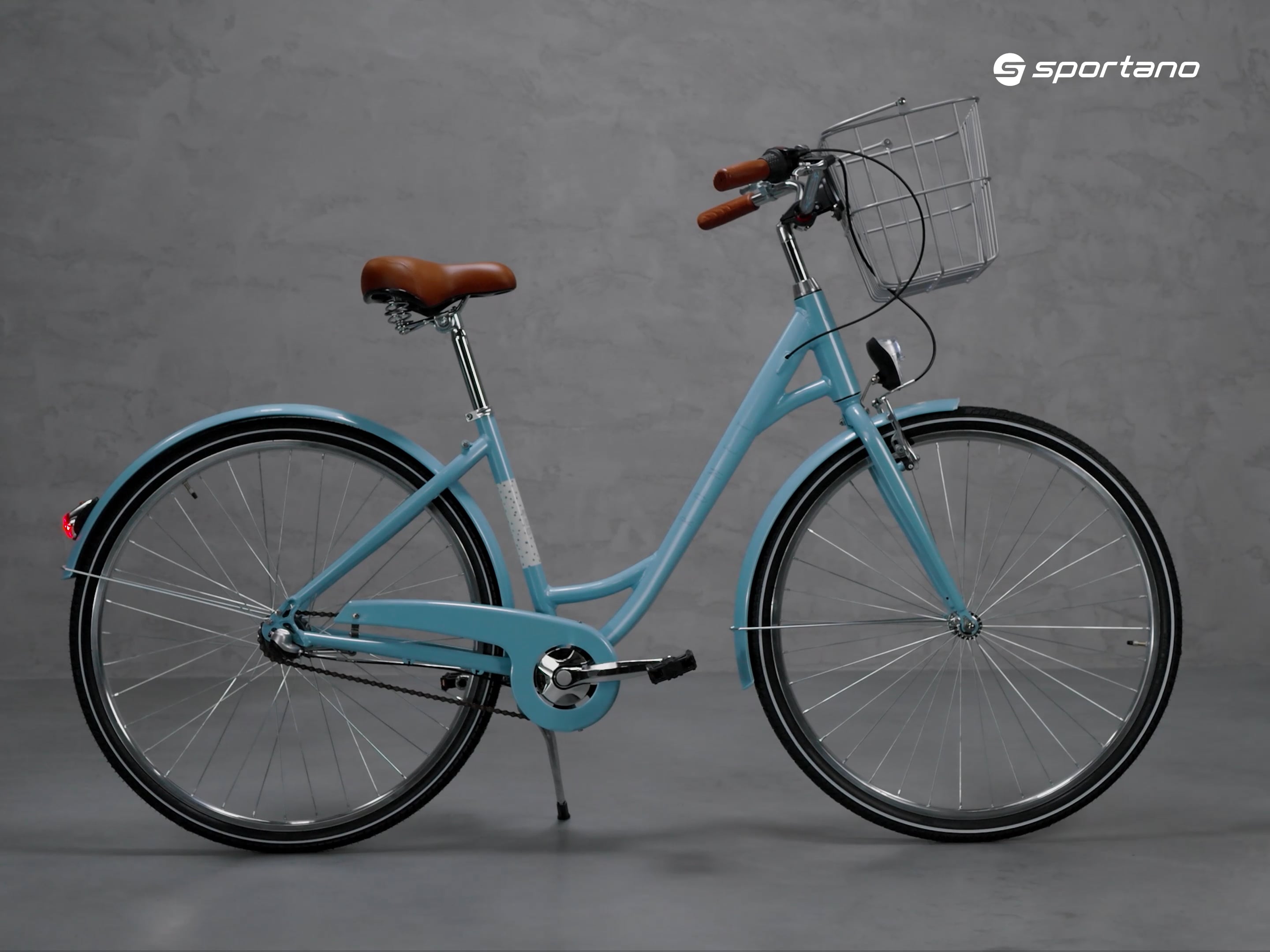 Bicicleta de oraș pentru femei Romet Pop Art 28 Eco albastru 2228553