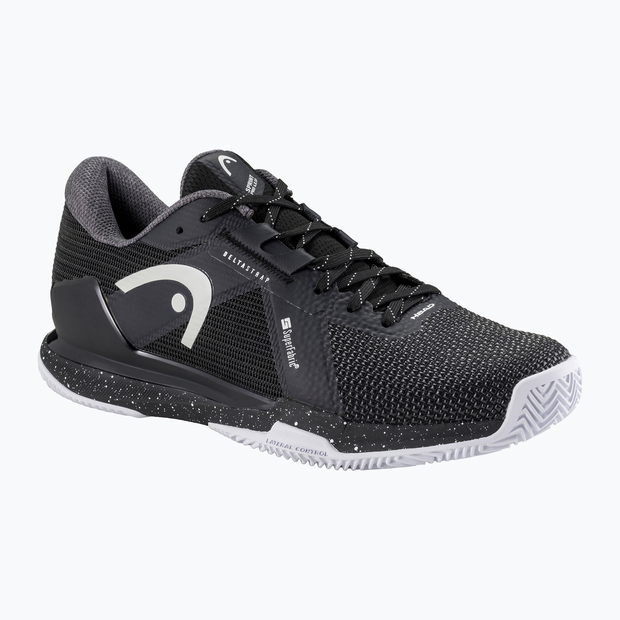 Încălțăminte de tenis pentru bărbați HEAD Sprint Pro 4.0 SF Clay black/ white (Sprint Pro 4.0 SF Clay 273115)