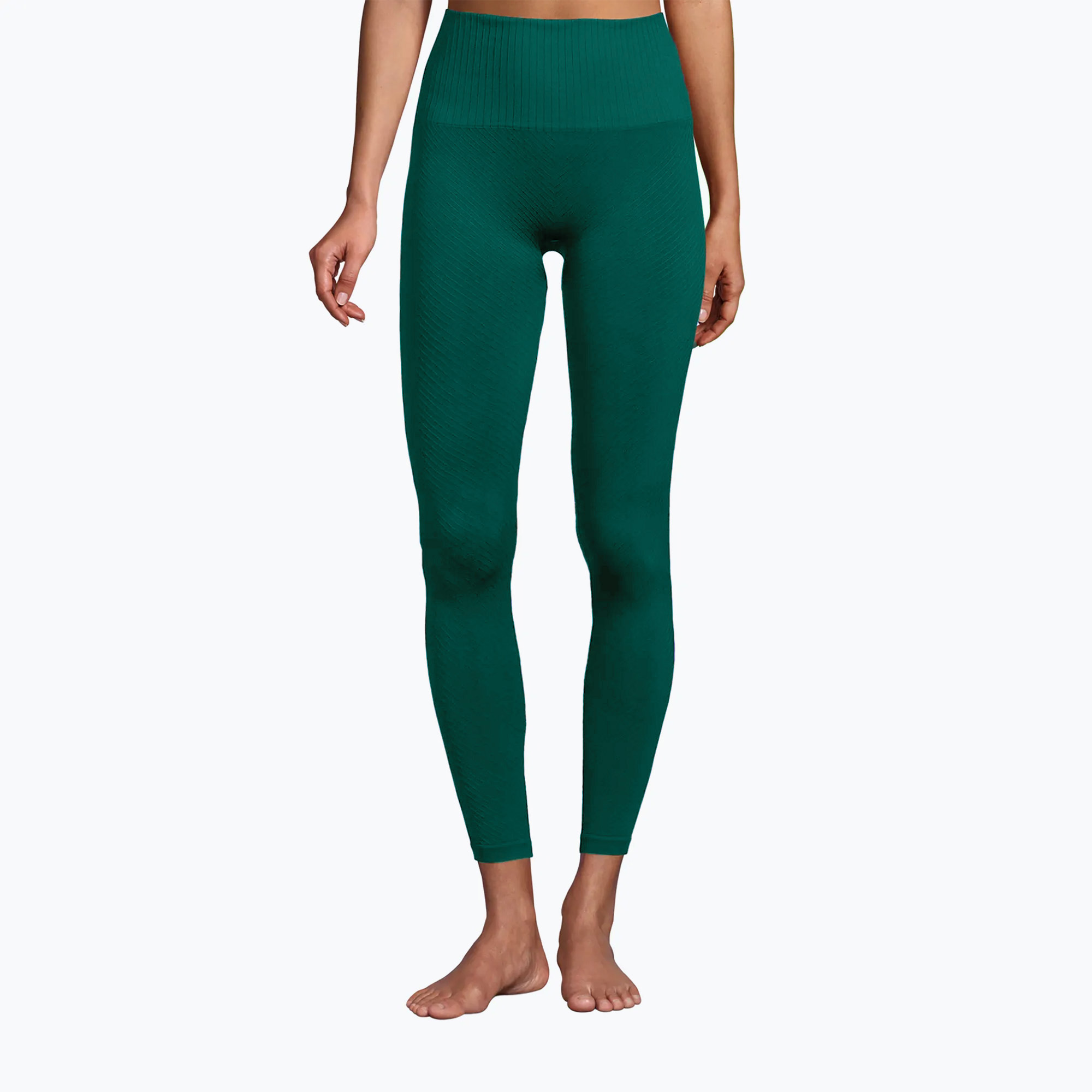 Jambiere de antrenament pentru femei Casall Seamless Graphical Rib cu talie înaltă 412 22610 (Seamless Graphical Rib High Waist 412 22610)