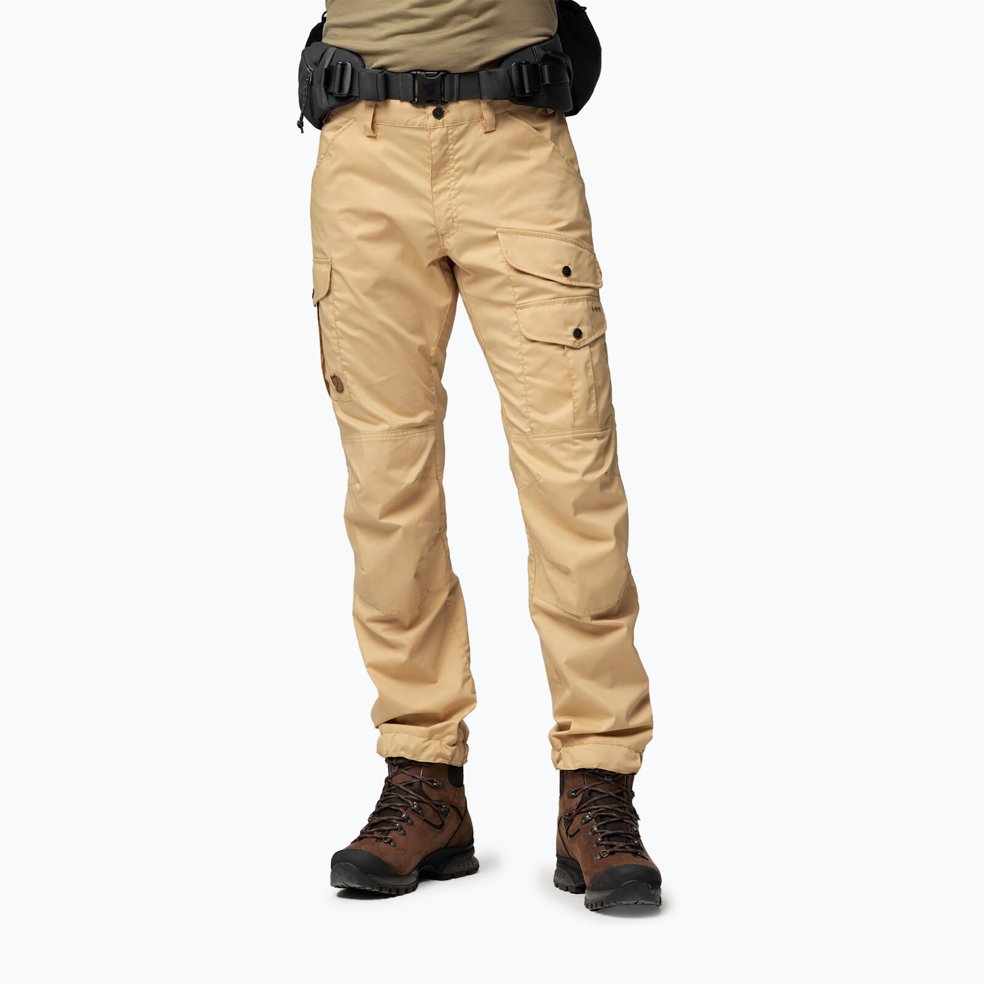 Pantaloni de trekking pentru bărbați Fjällräven Vidda Pro Lite fossil (Vidda Pro Lite F86891)