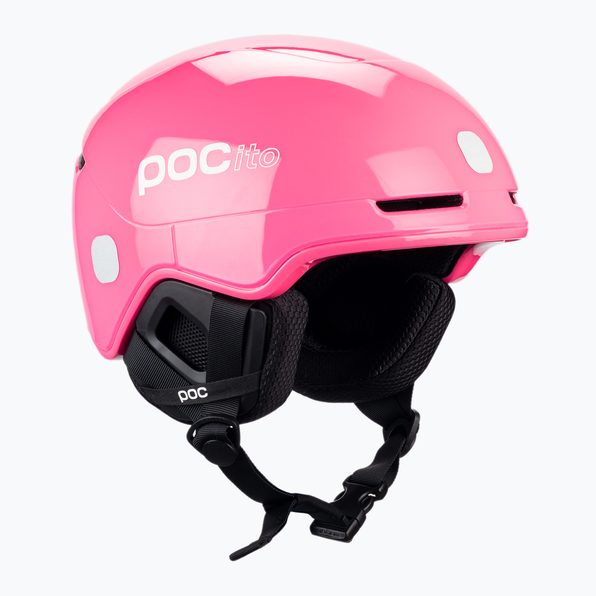 Căști de schi pentru copii POC POCito Obex MIPS fluorescent pink (Pocito Obex MIPS Jr 10474)