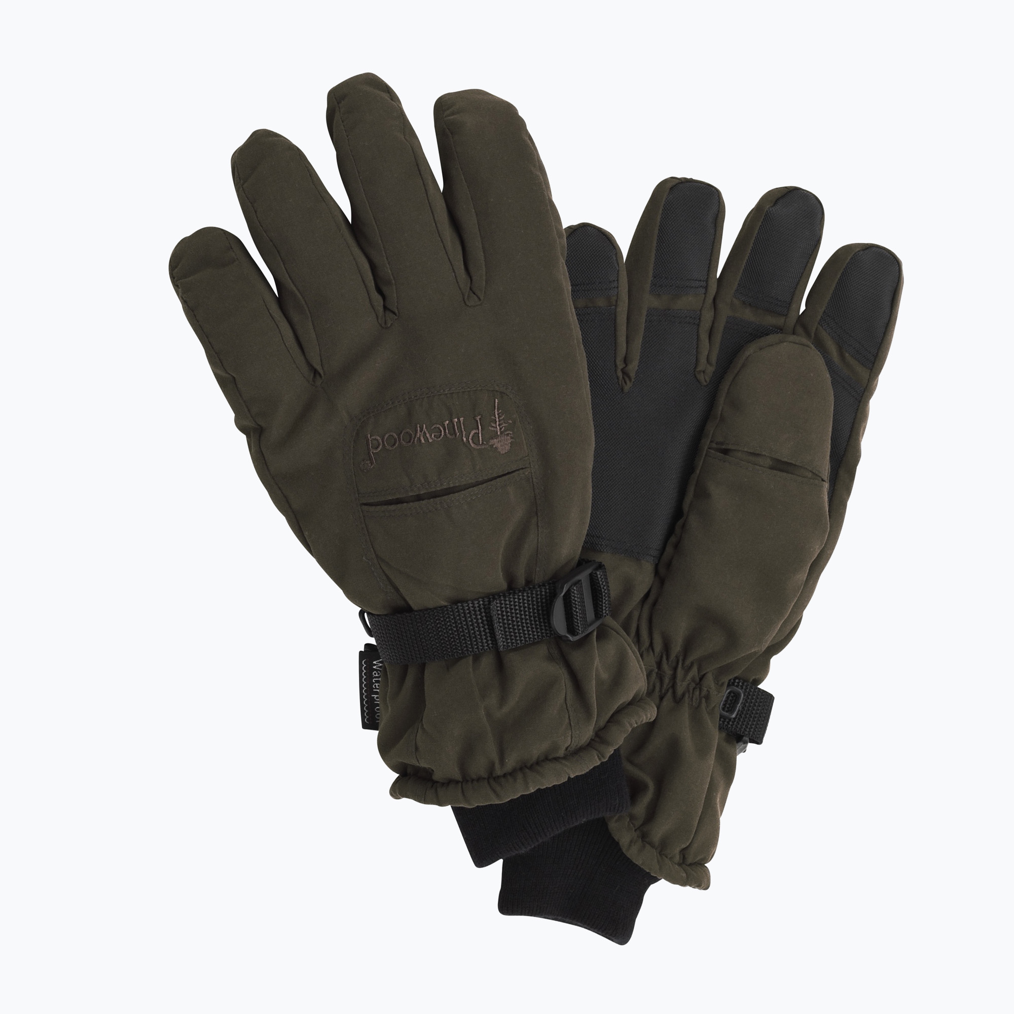 Mănuși de trekking pentru bărbați Pinewood Membrane Glove suede brown (Membrane Glove 9411)