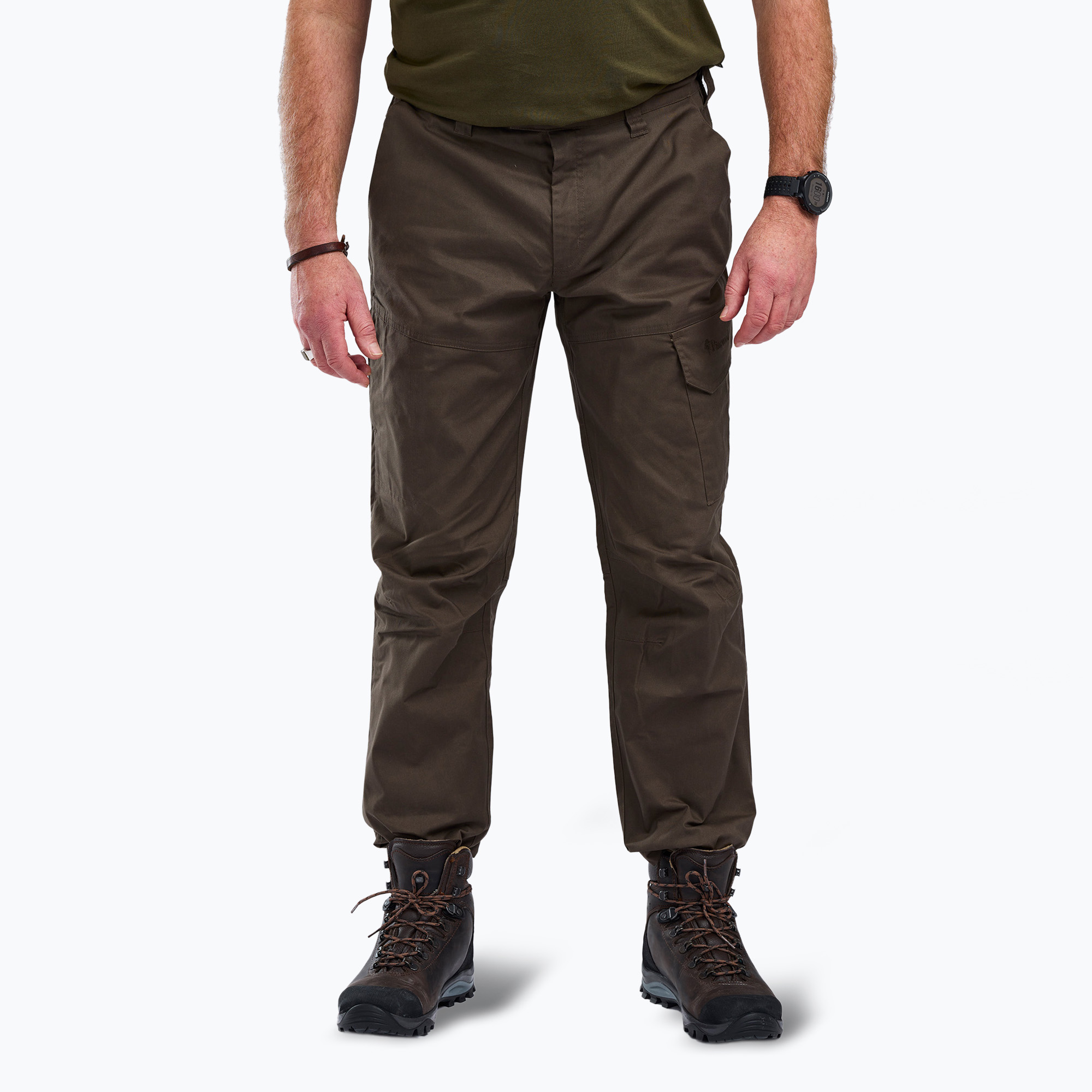 Pantaloni de trekking pentru bărbați Pinewood Finnveden Outdoor Trousers d.olive (Finnveden Outdoor Trousers 5077)