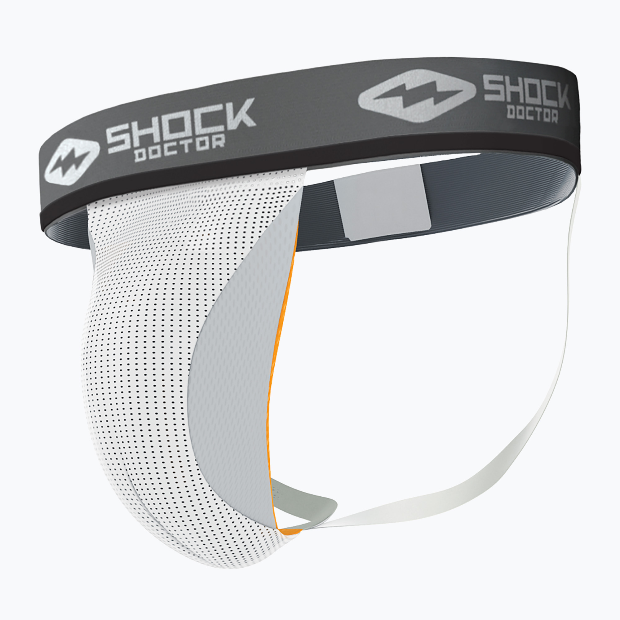 Apărătoare zonă intimă bărbați Shock Doctor Pocket biały (Pocket 218-WH-S)