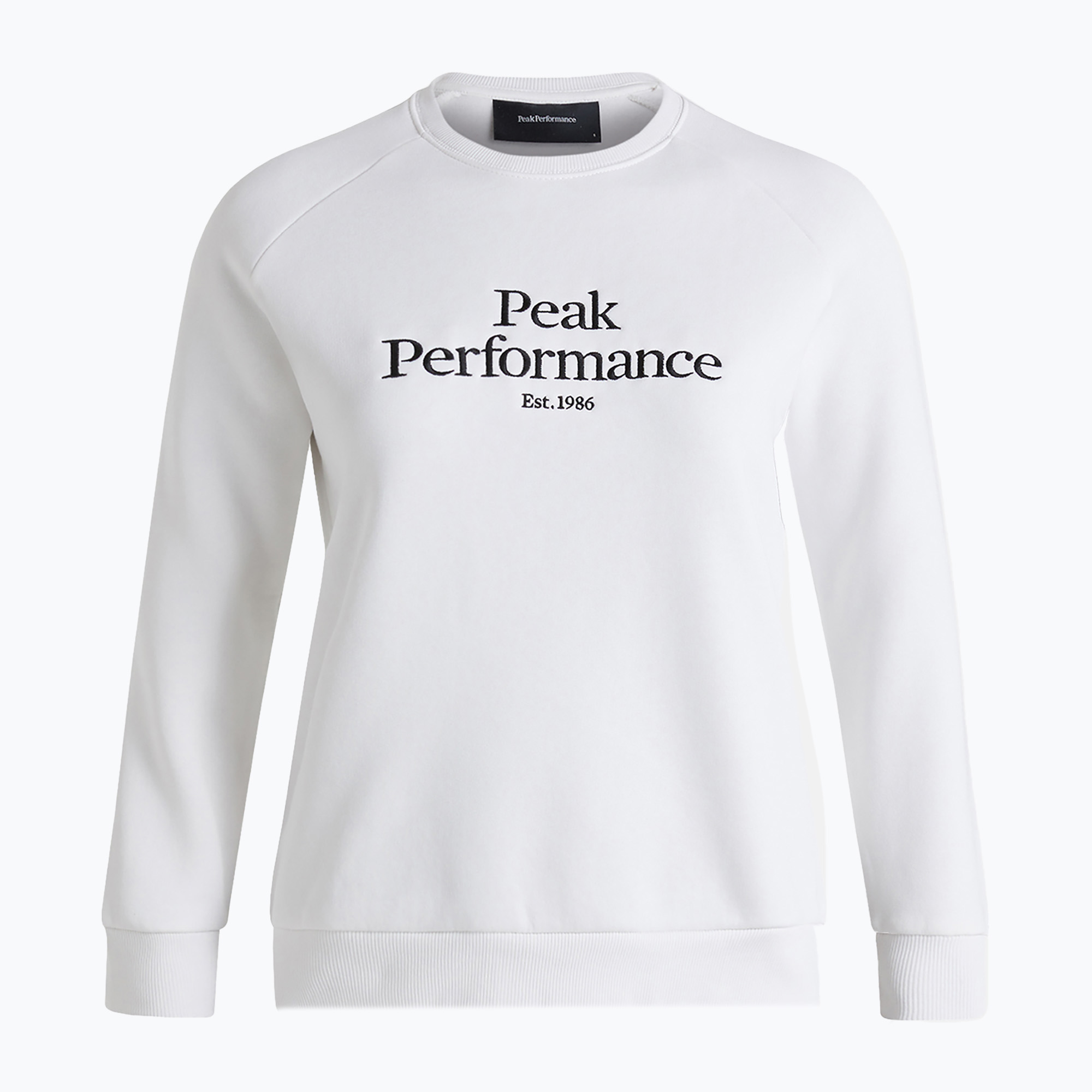 Bluză de trekking pentru bărbați Peak Performance Original Crew Off White G77752320