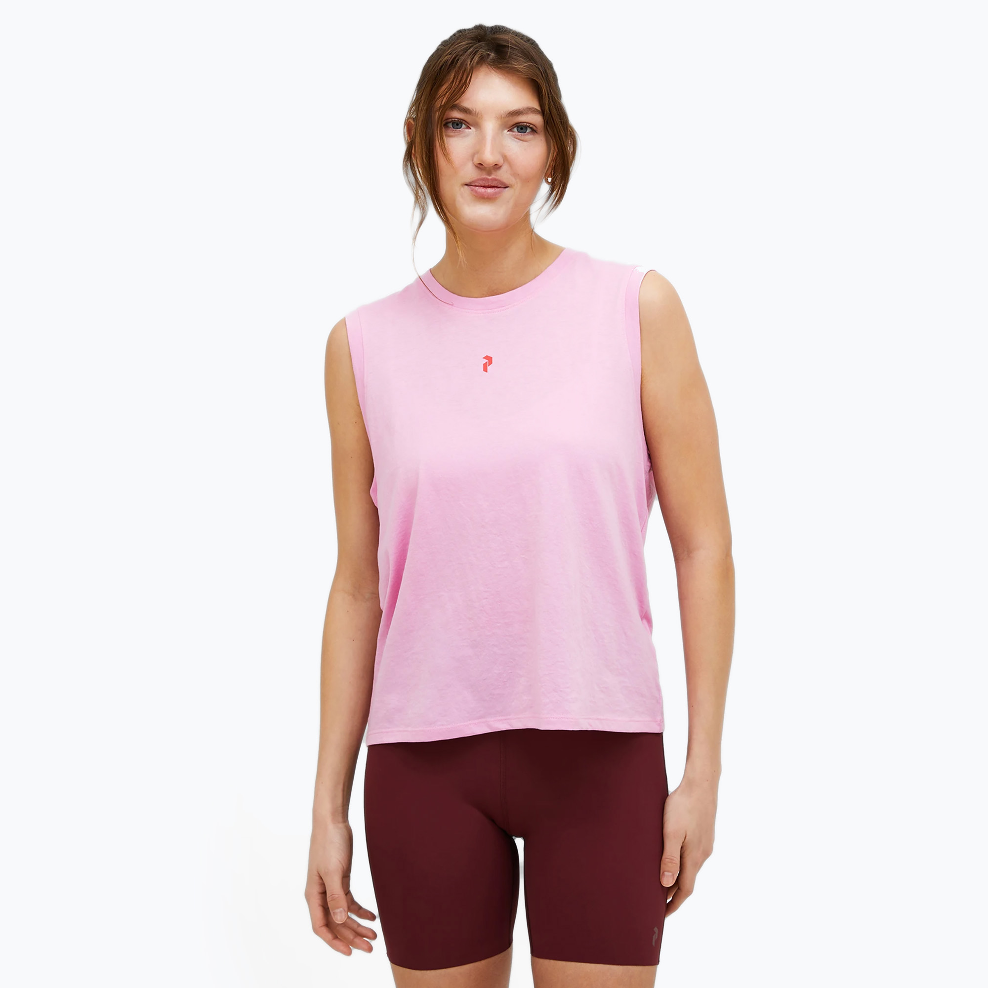 Tank top pentru femei Peak Performance Explore Graphic morning dew (Explore Graphic G79743080)