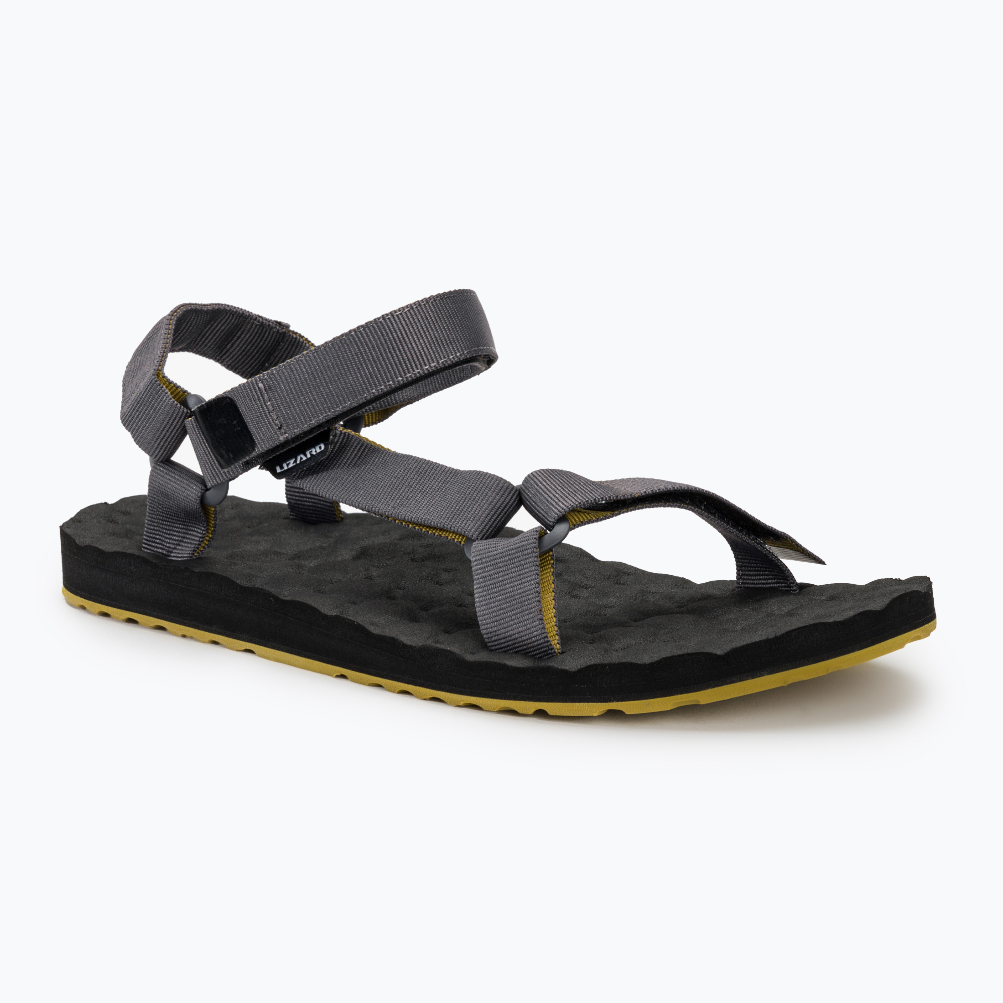 Sandale pentru bărbați Lizard Trail plain dark grey (Trail 282147)