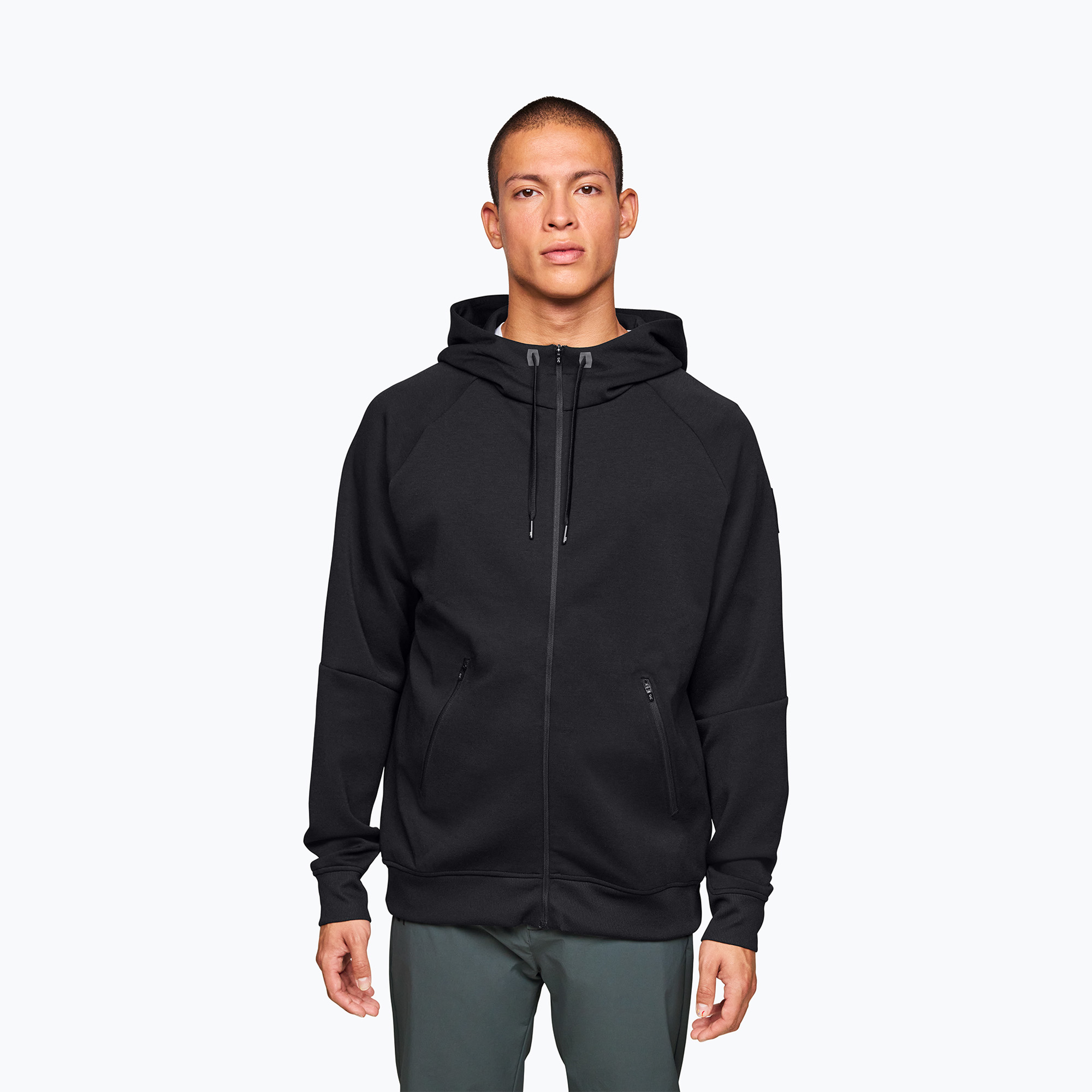 Hanorac pentru bărbați On Running Zipped Hoodie black (Zipped Hoodie 1ME11440553)