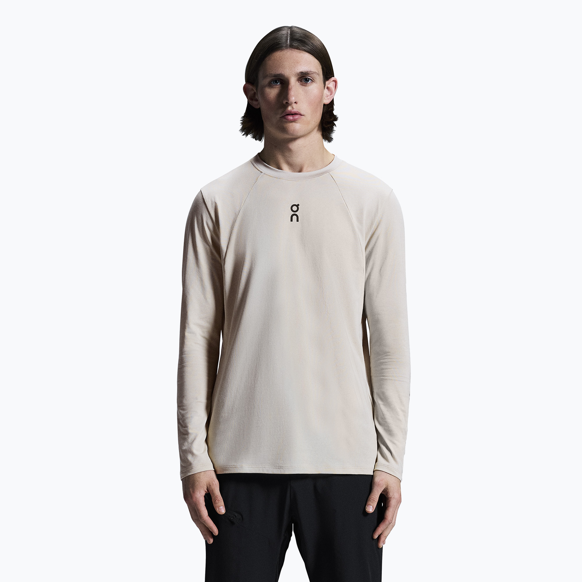 Longsleeve pentru bărbați  On Running Trek Long-T sand (Trek Long-T 1ME30130554)