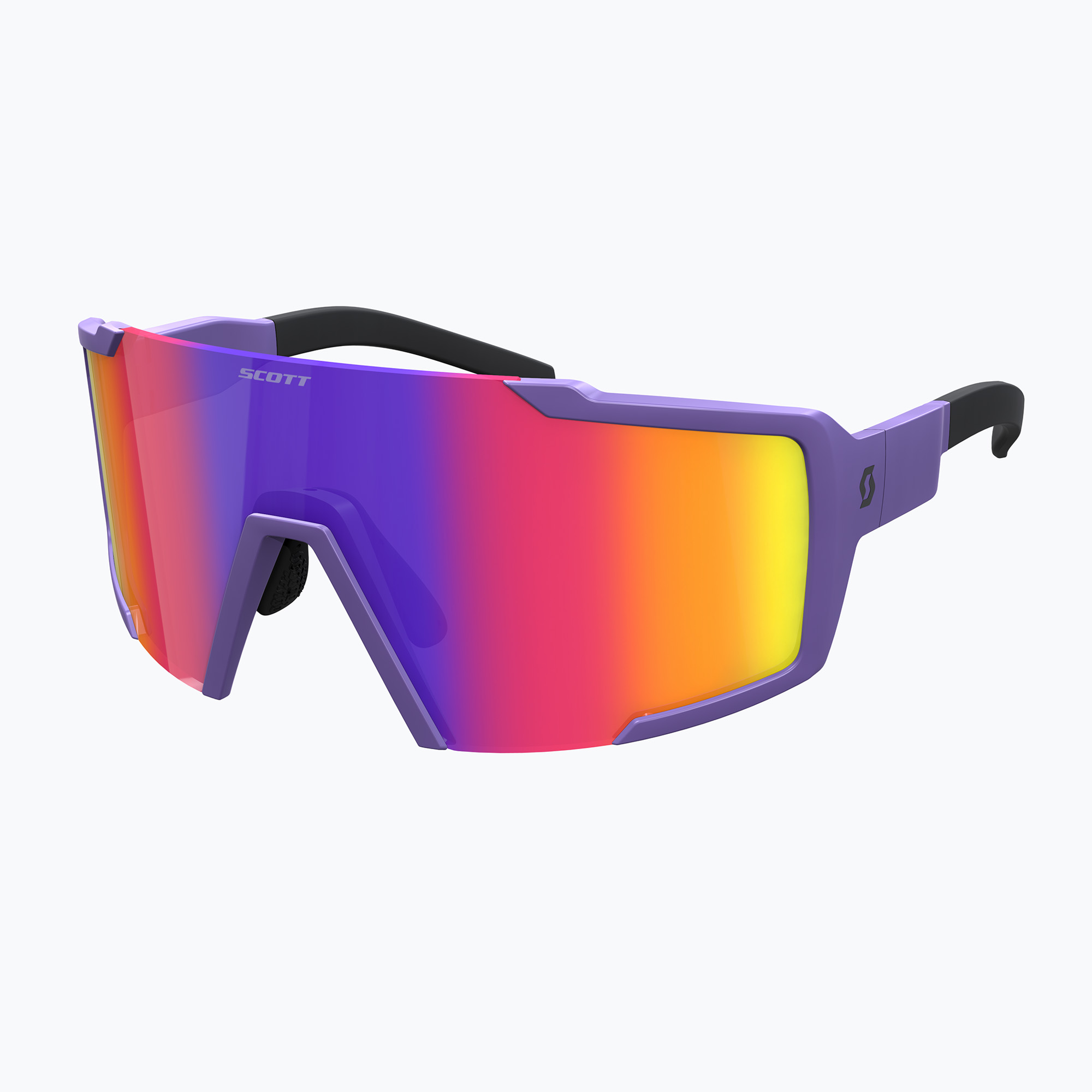 10%% mai ieftin.  Ochelari de soare SCOTT Shield Compact ultra violet/teal cromat Mărime: S-M