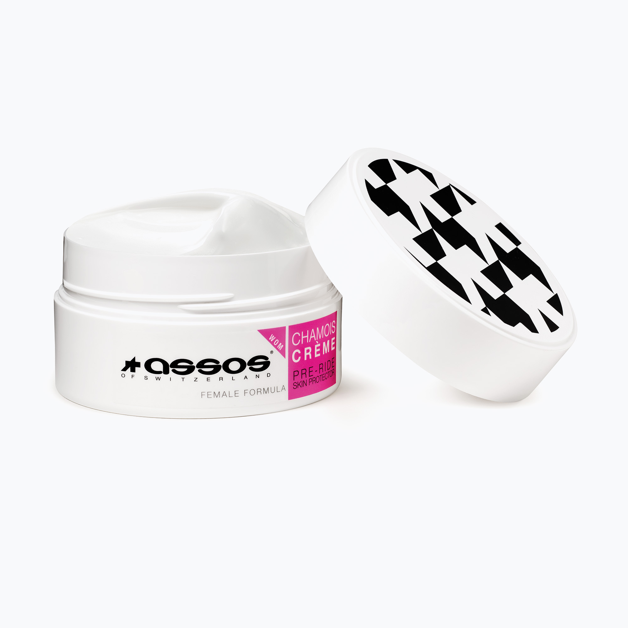 Cremă pentru femei împotriva iritațiilor  ASSOS Chamois 200 ml Woman (Chamois 200 ml Woman P13.90.928.99)