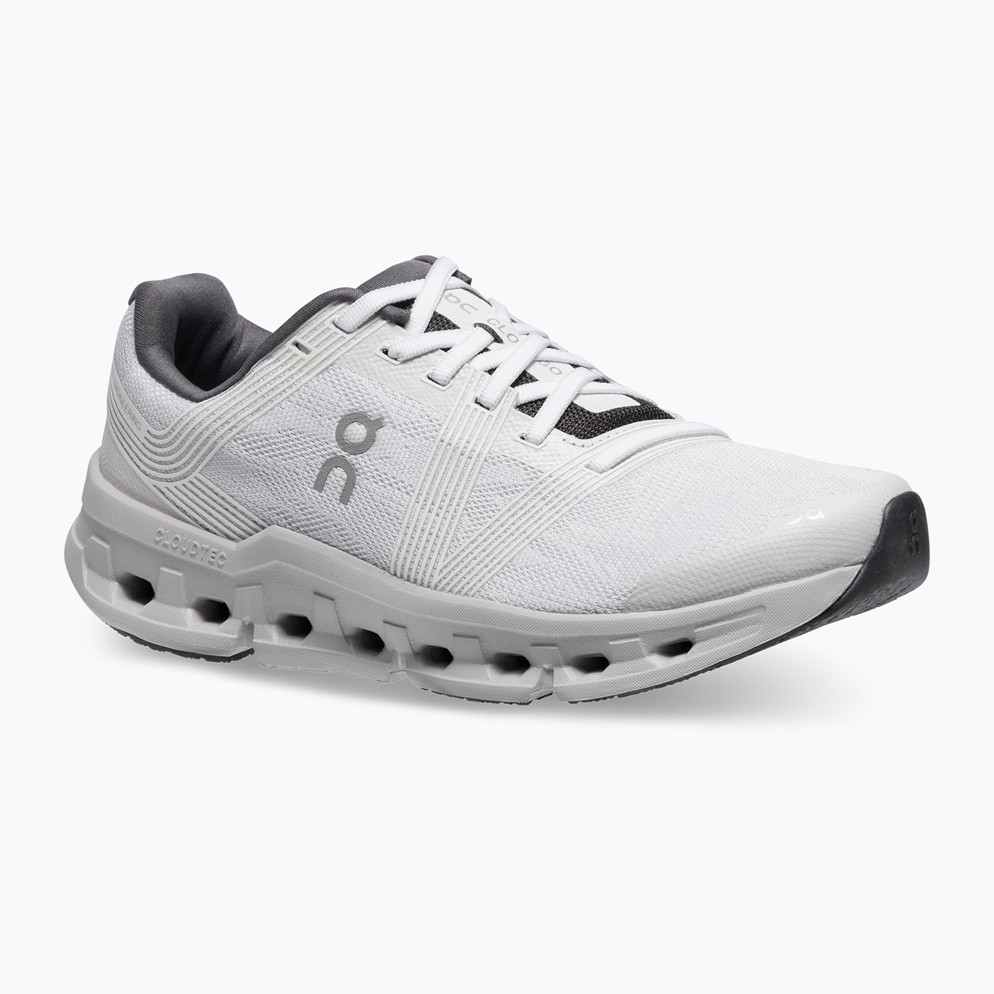 Pantofi de alergare On Running Cloudgo alb/glacier pentru femei