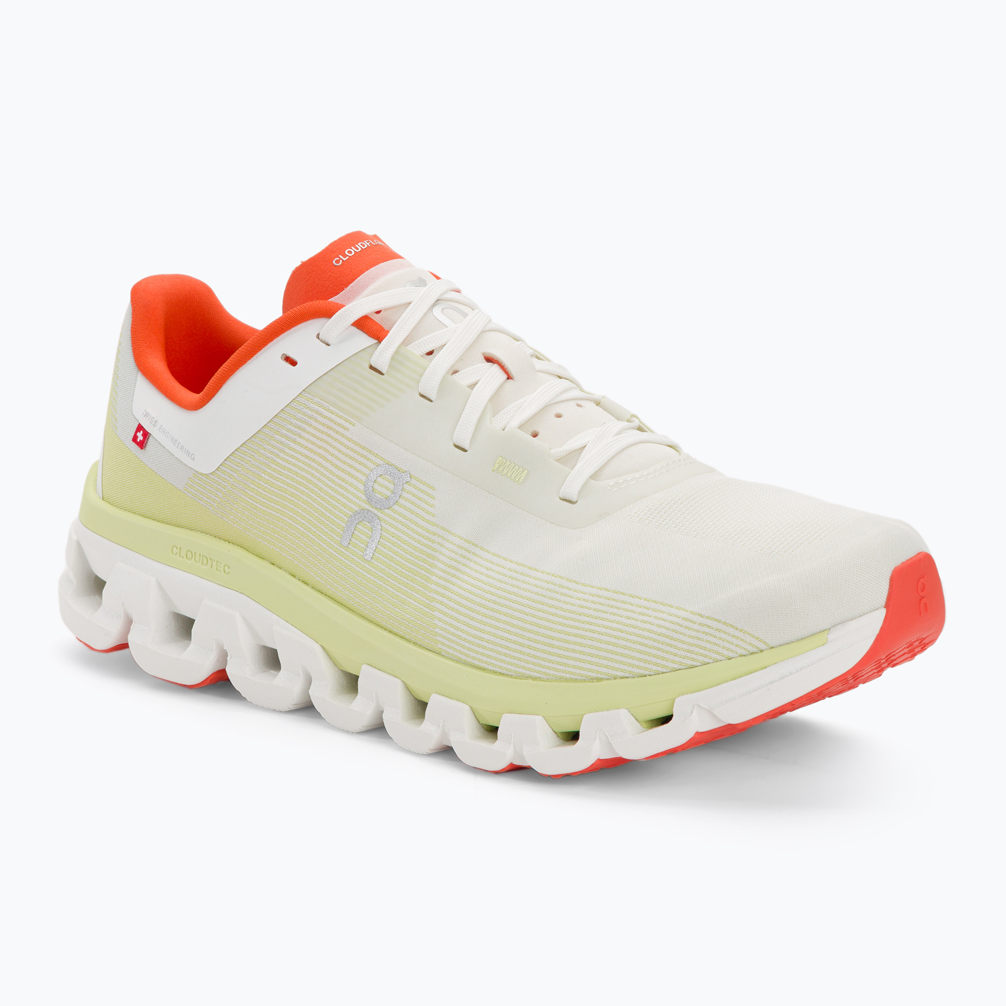 Pantofi de alergare pentru bărbați On Cloudflow 4 white/hay (Cloudflow 4 30101018)