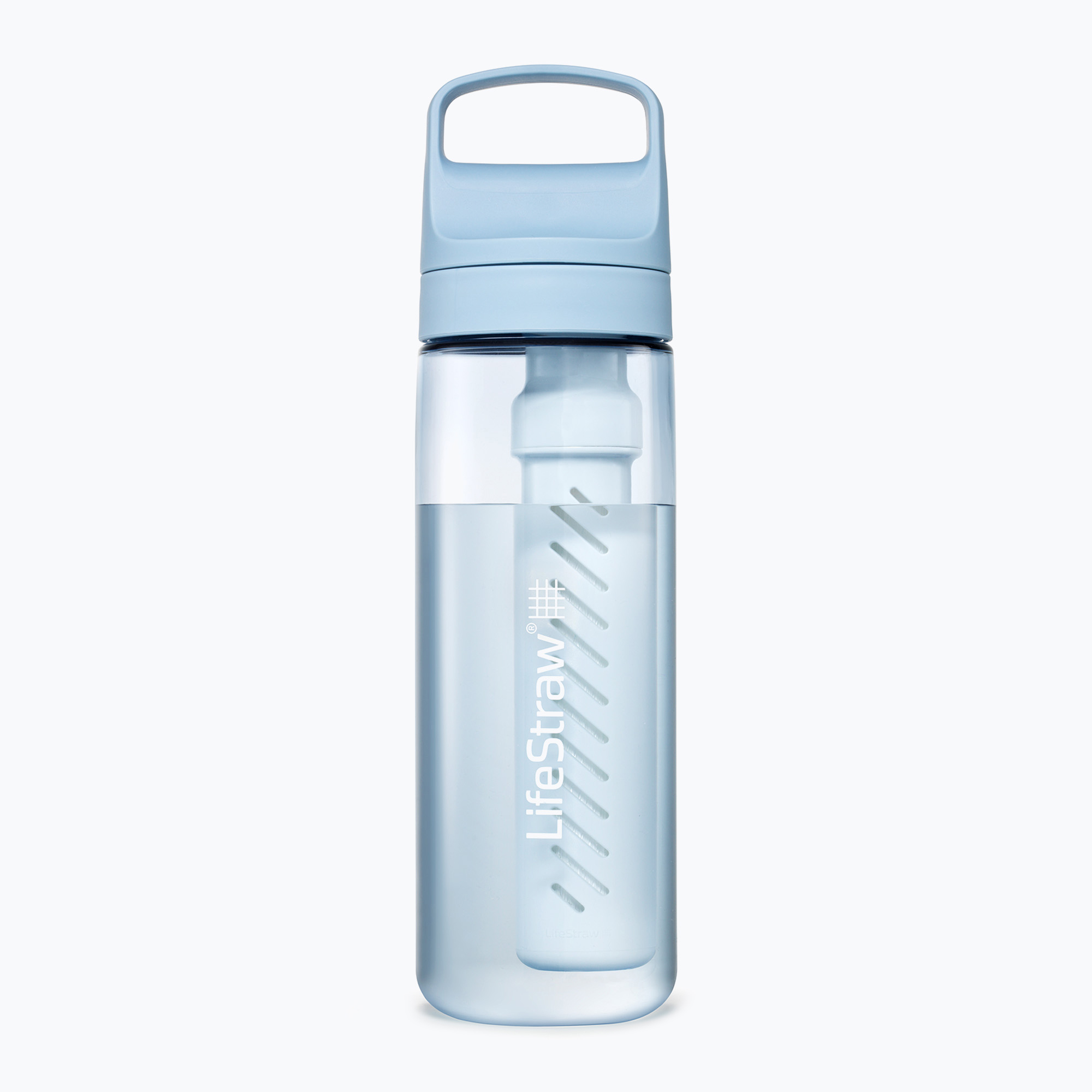Sticlă de turism Lifestraw Go 2.0 z filtrem 650 ml icelandic blue (Go 2.0 LGV422BLWW)
