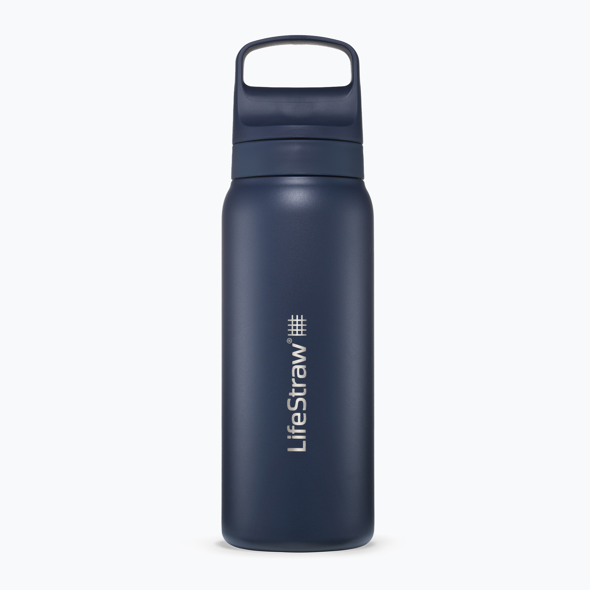 Sticlă de turism Lifestraw Go 2.0 Steel z filtrem 1 l aegean sea