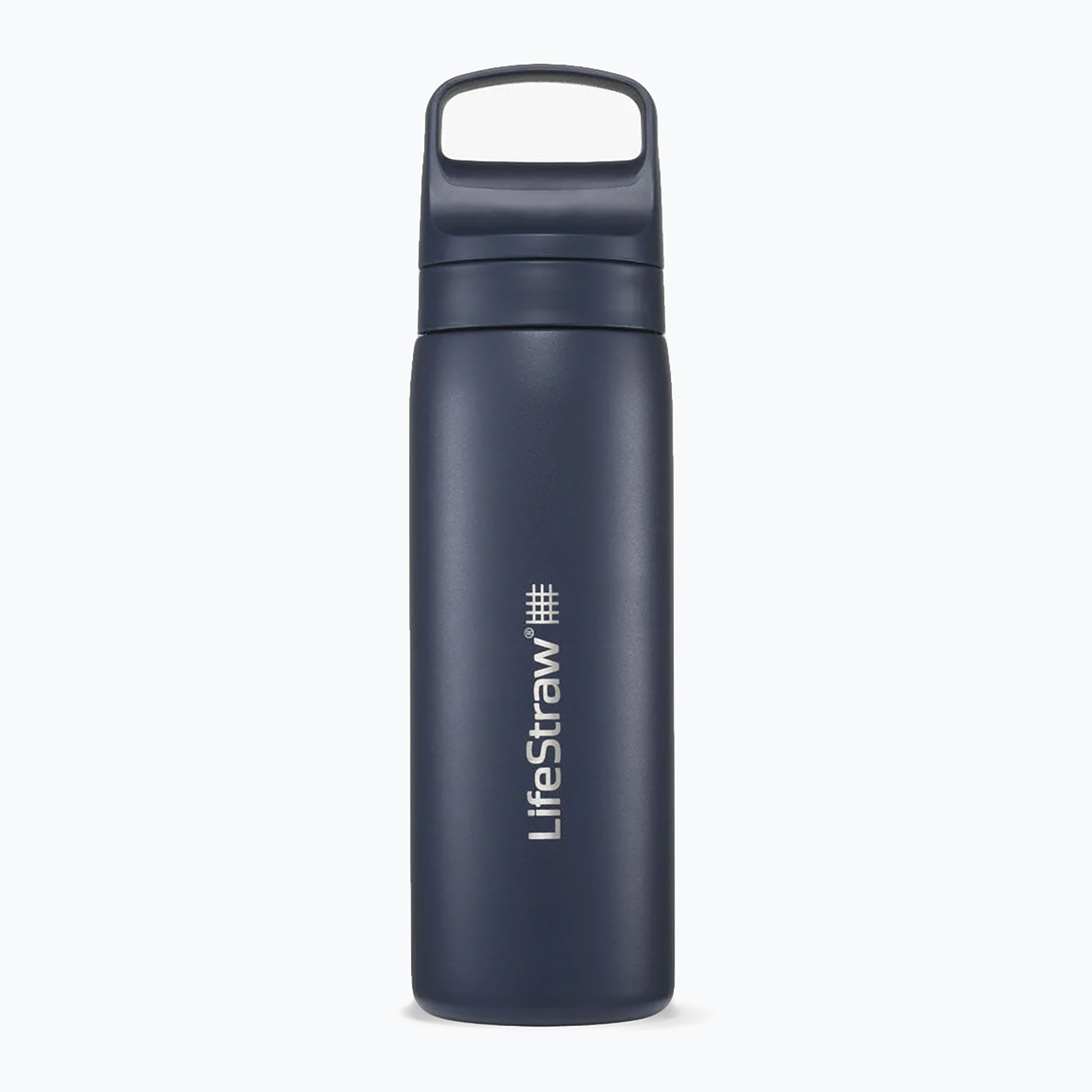 Sticlă turistică LifeStraw Go 2.0 Steel z filtrem 500 ml aegan sea (Go 2.0 Steel LGV418ASWW)