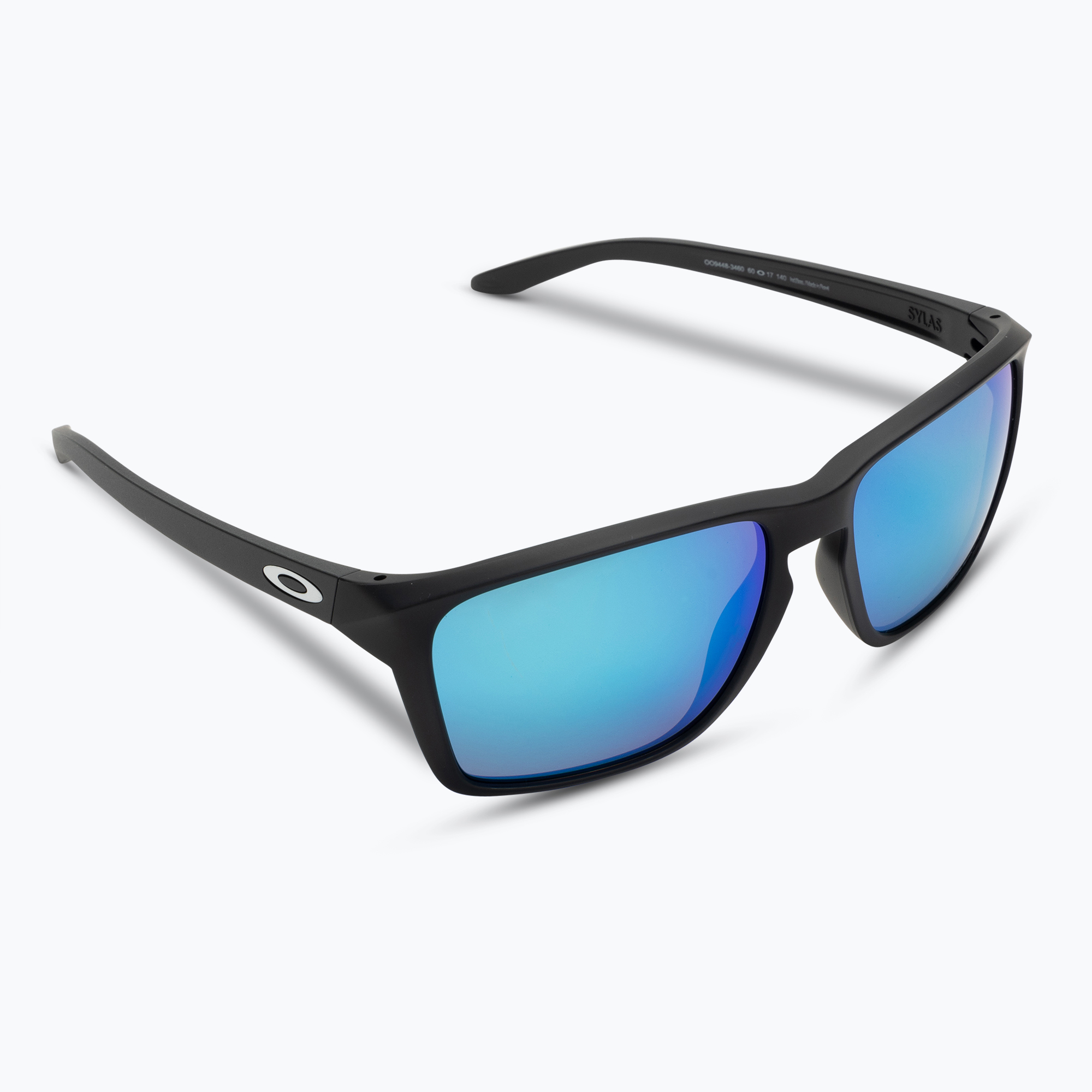Ochelari de soare polarizați Oakley Sylas negru mat/prizm sapphire safir mat (Sylas OO9448-3460)