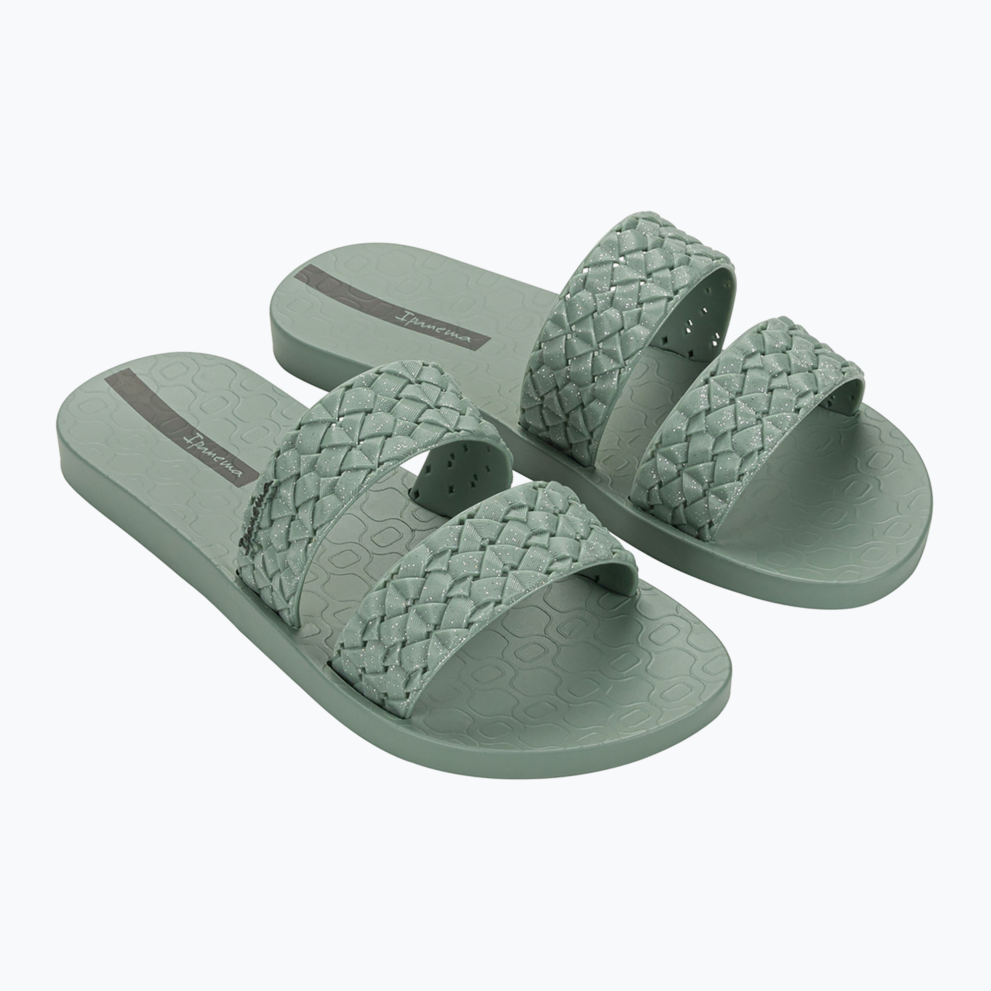 Papuci pentru femei Ipanema Renda II green/green/glitter green (Renda II 83243-BC847)