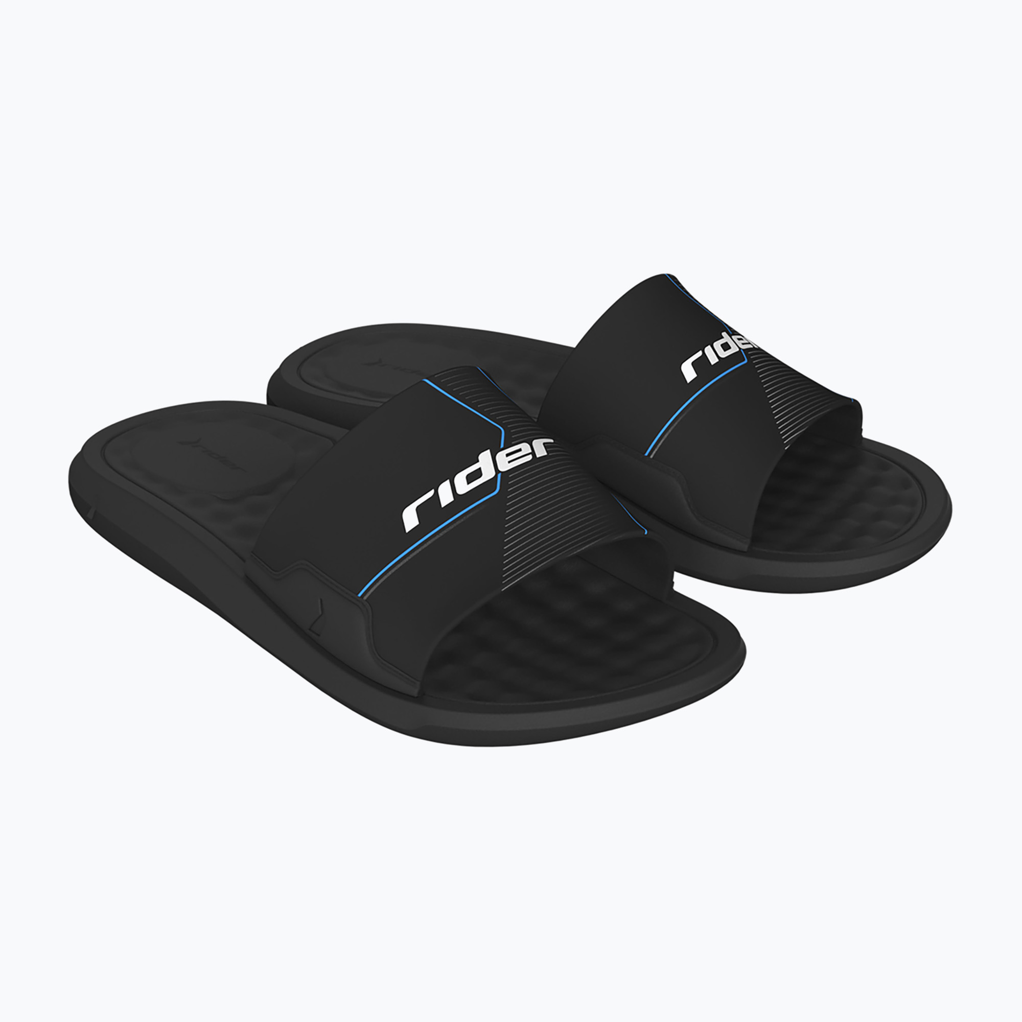 Papuci pentru bărbați RIDER Step Slide black/black/white