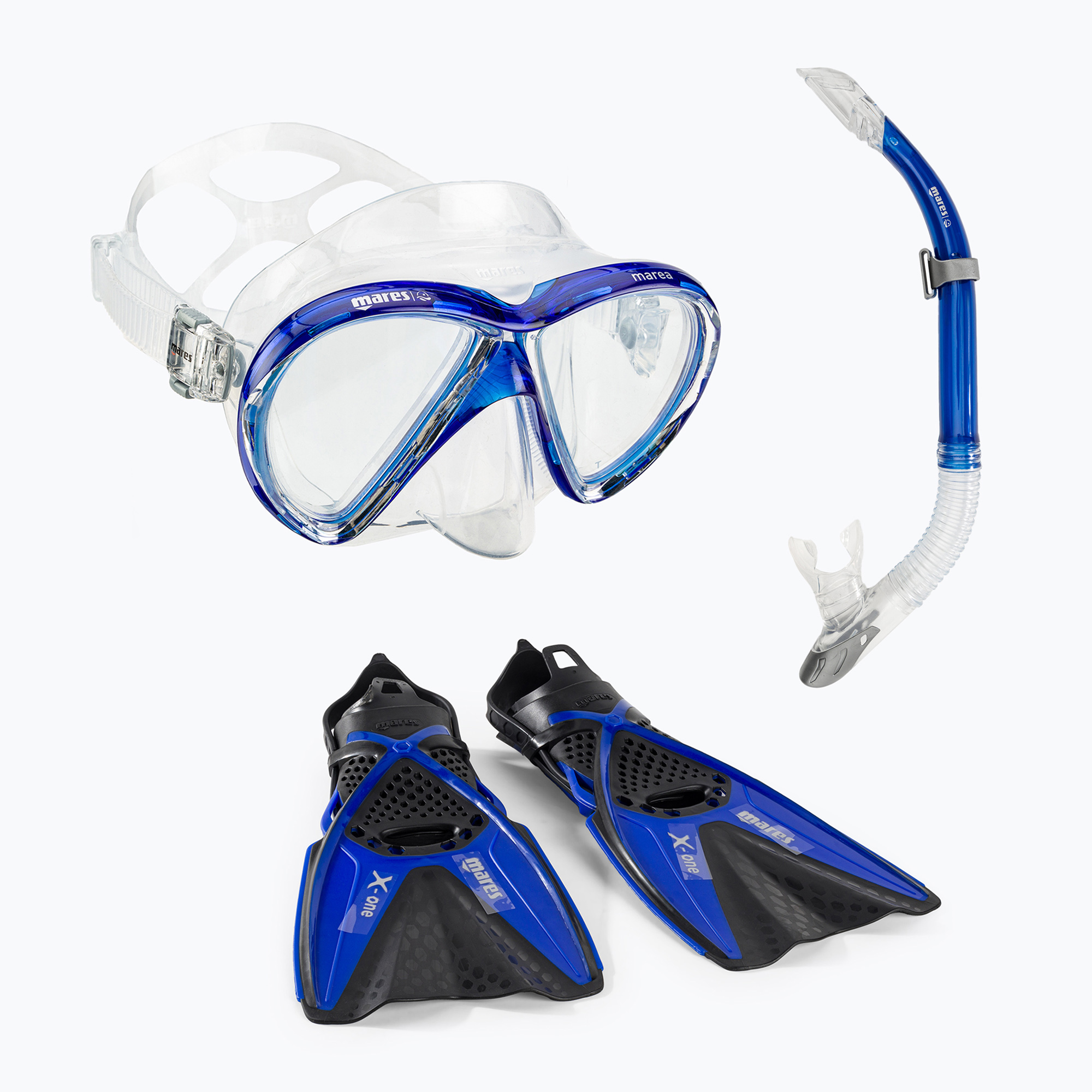 Set de scufundări Mares X-One Marea albastru marin 410794 (X-One Marea 410794)
