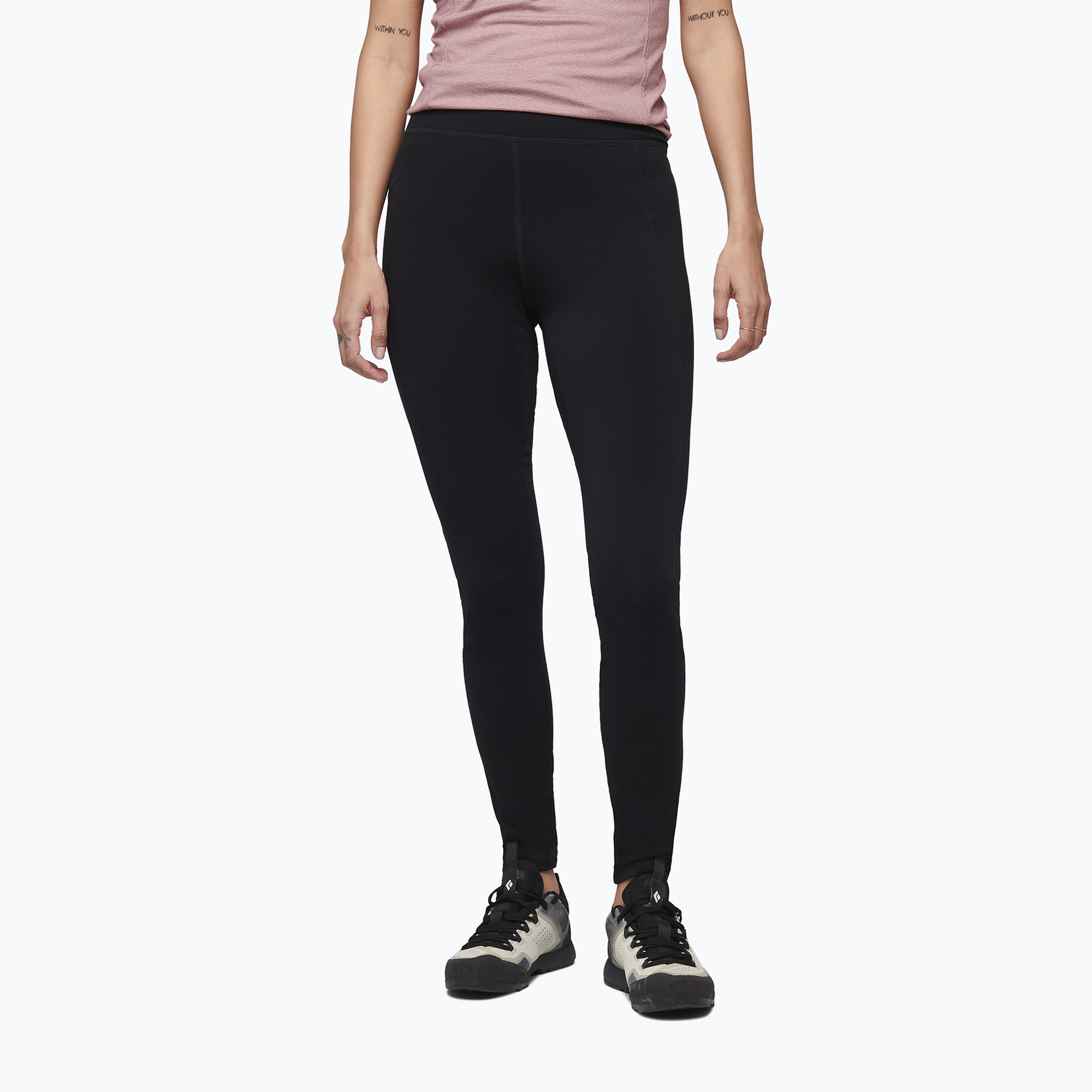 Jambiere de alpinism pentru femei Black Diamond Sessions Tights negru AP7511200002LRG1 (Sessions Tights AP7511200002LRG1)
