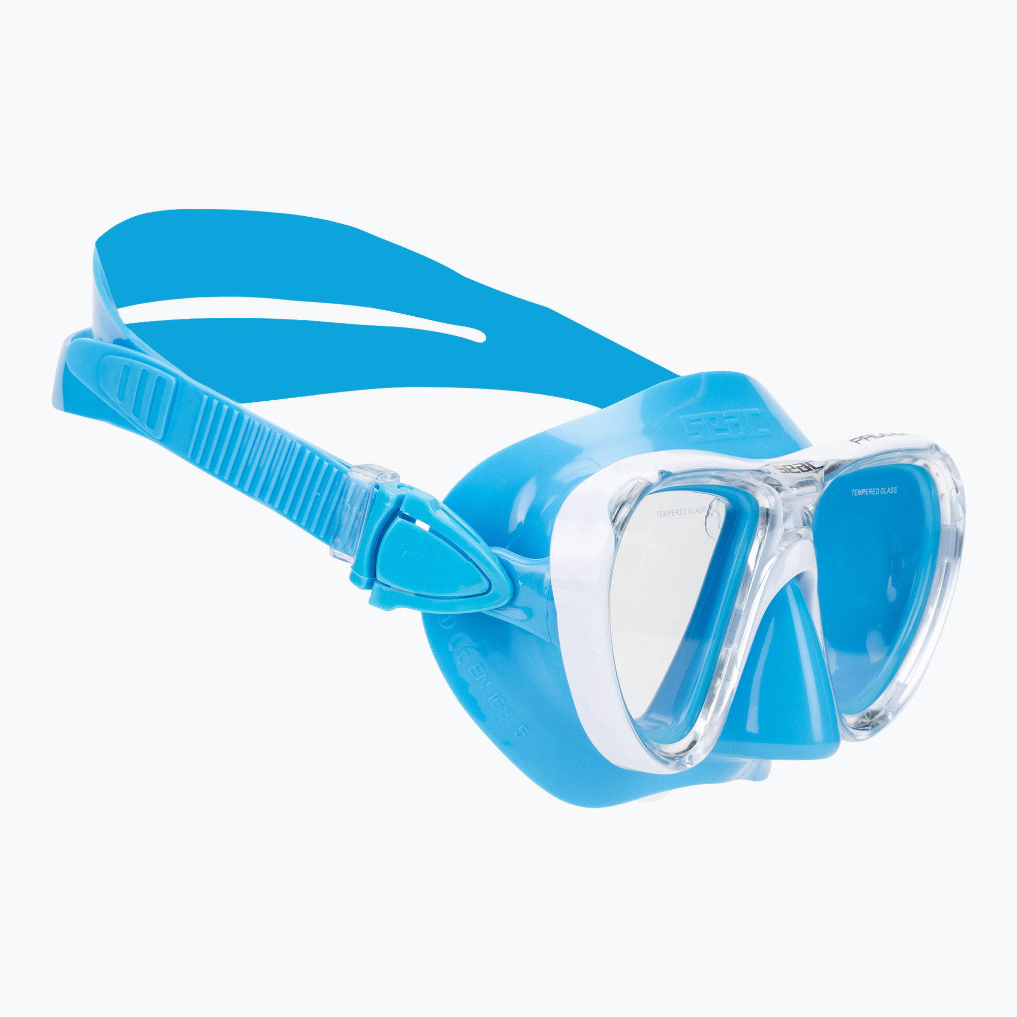 Mască do snorkeling pentru copii SEAC Procida light blue (Procida 75-46AZ/SLTAZ)